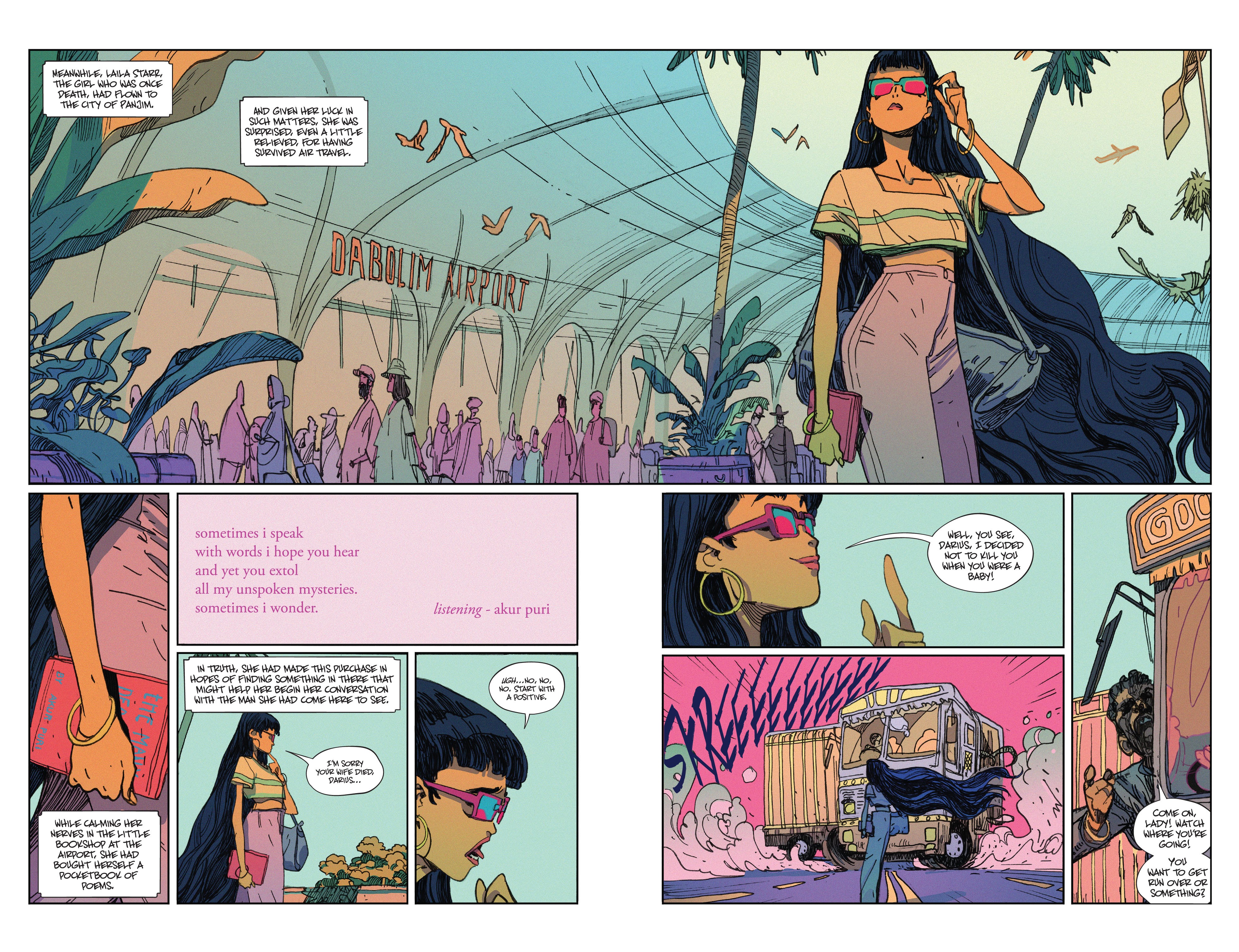 Read online The Many Deaths of Laila Starr comic -  Issue #5 - 6