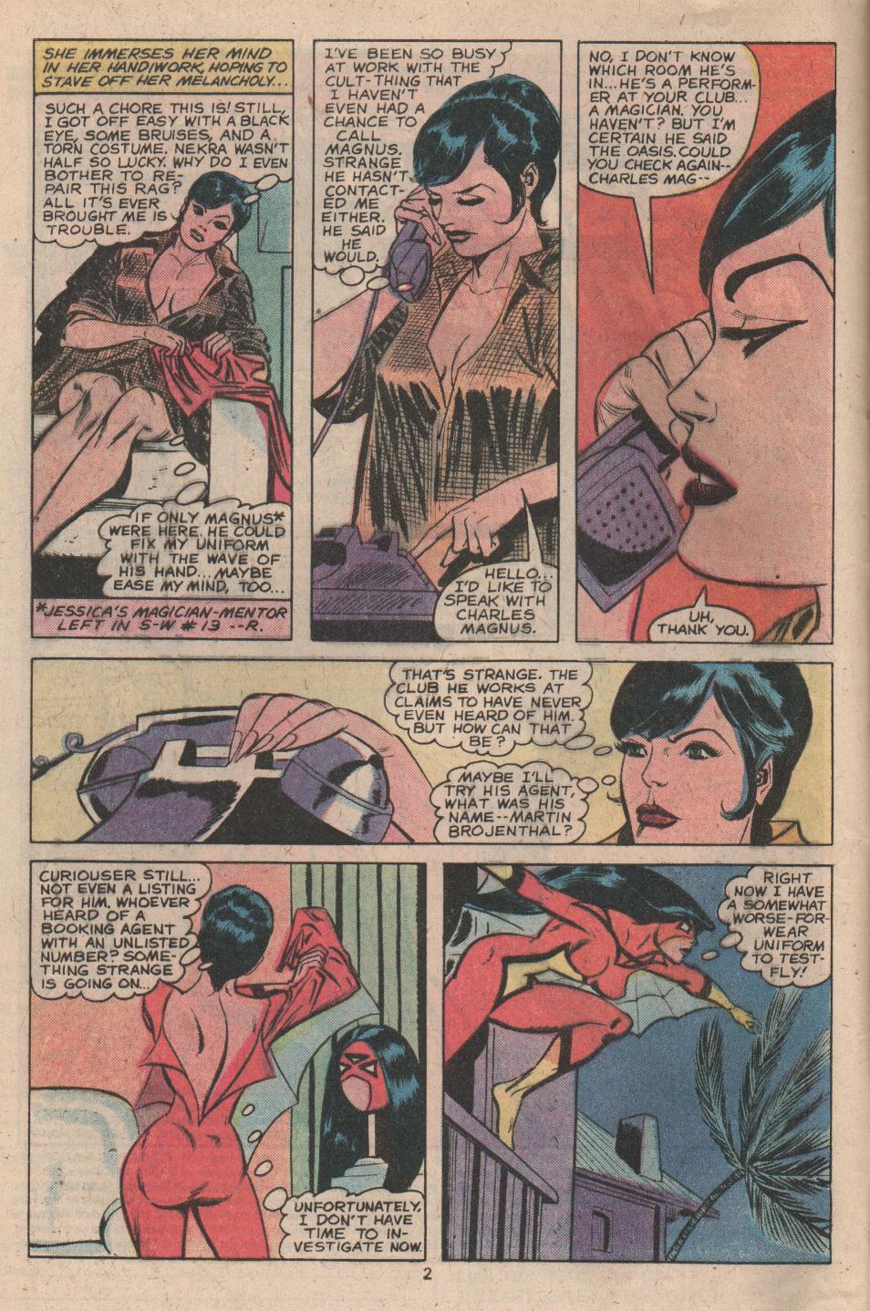 Read online Spider-Woman (1978) comic -  Issue #17 - 3