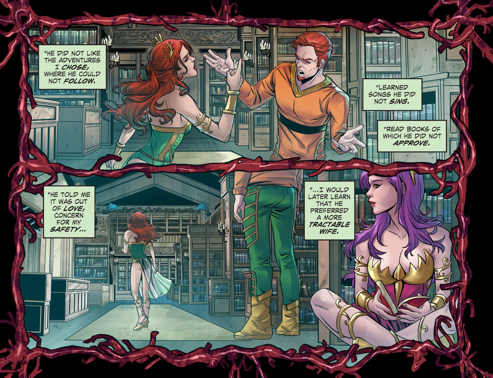 Read online DC Comics: Bombshells comic -  Issue #47 - 12