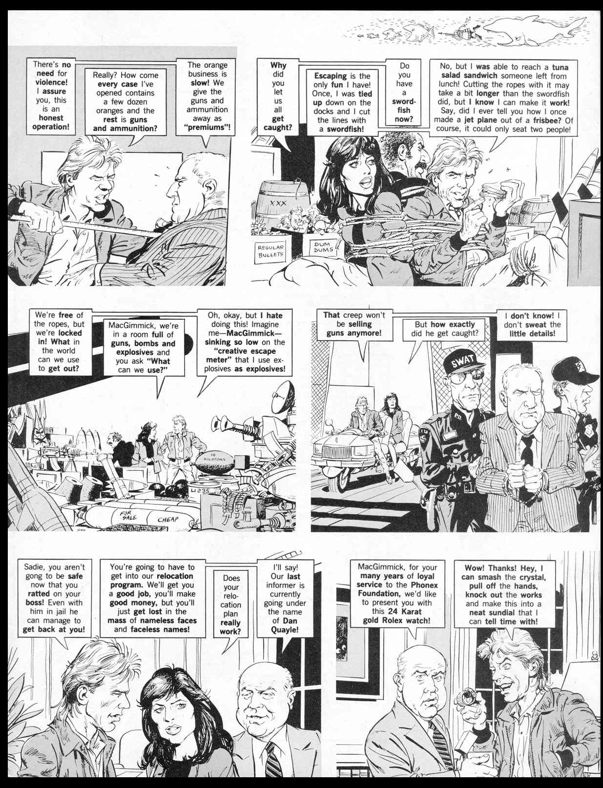 Read online MAD comic -  Issue #302 - 50