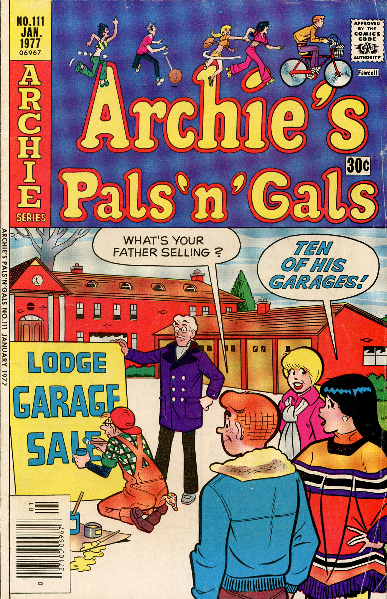 Read online Archie's Pals 'N' Gals (1952) comic -  Issue #111 - 1