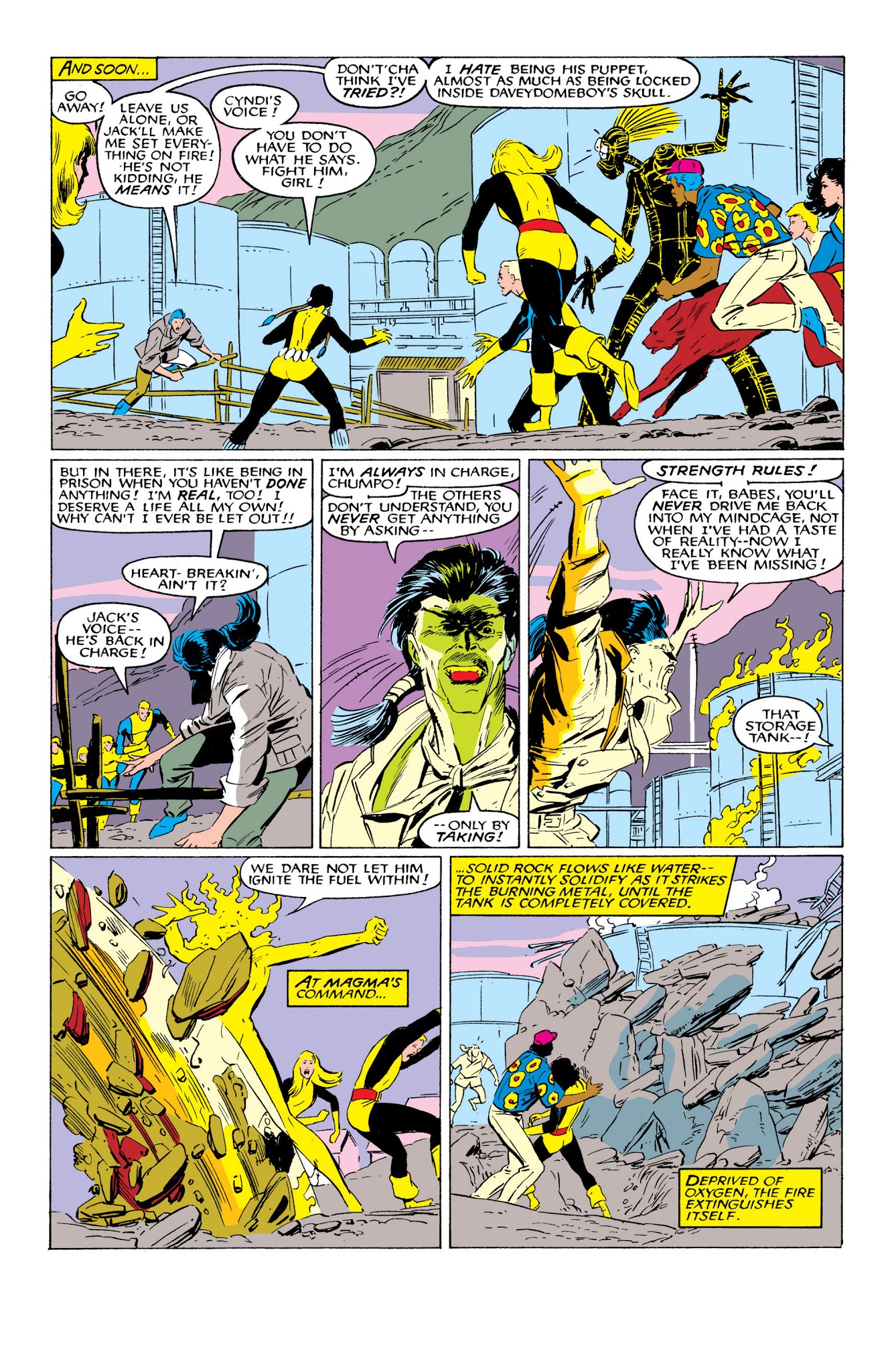 Read online New Mutants Classic comic -  Issue # TPB 6 - 93
