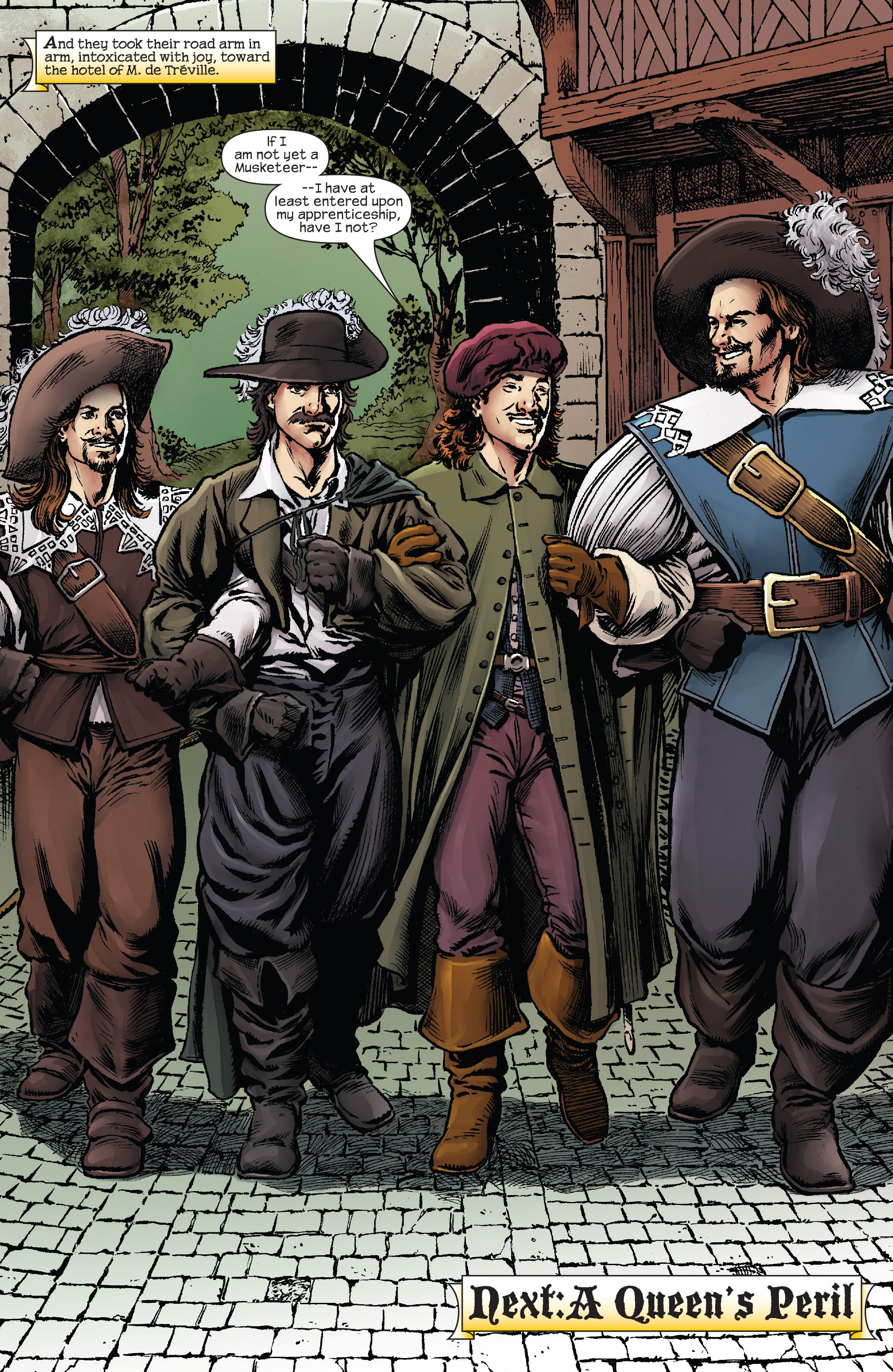 Read online Marvel Illustrated: The Three Musketeers comic -  Issue #1 - 25