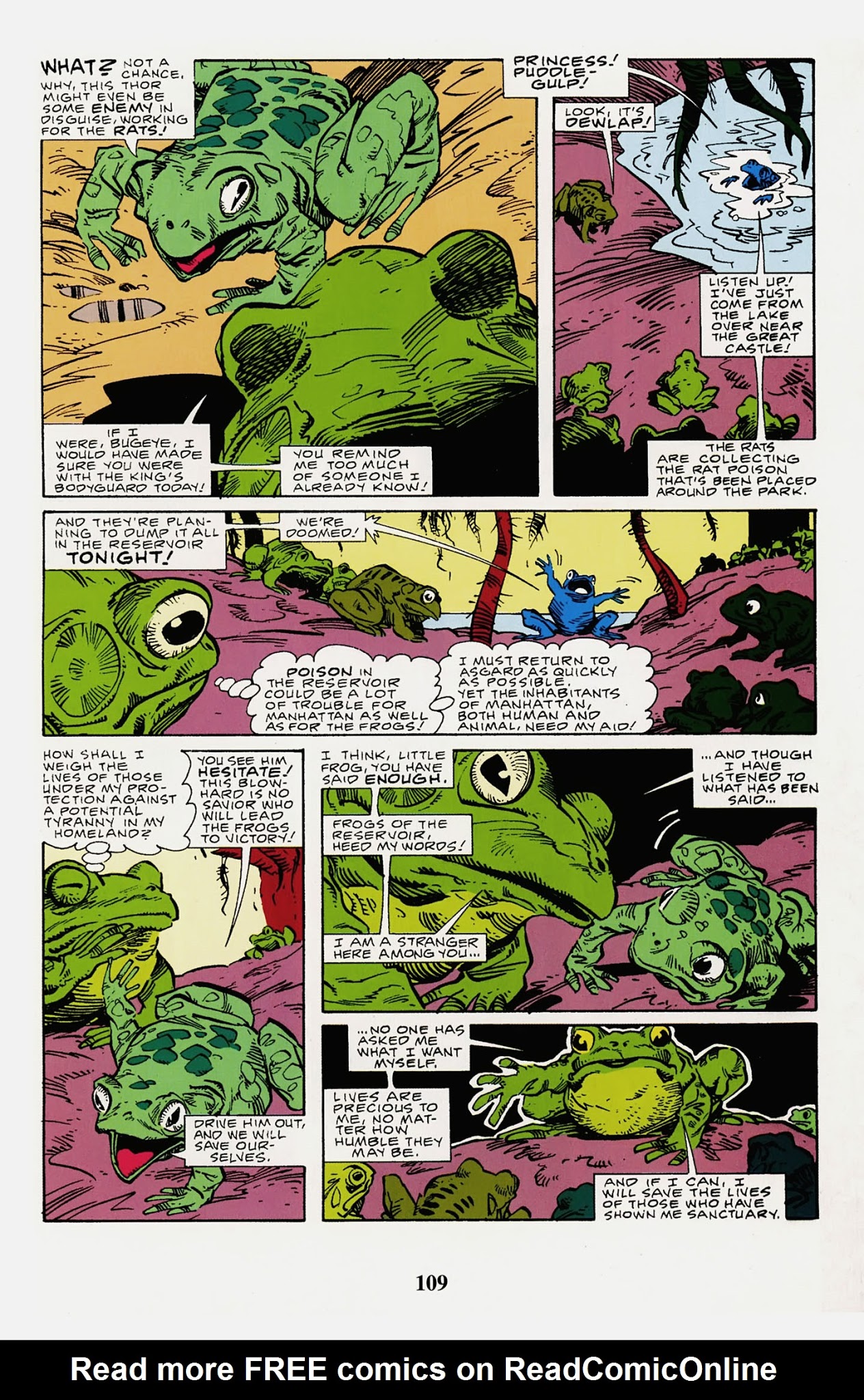 Read online Thor Visionaries: Walter Simonson comic -  Issue # TPB 3 - 111
