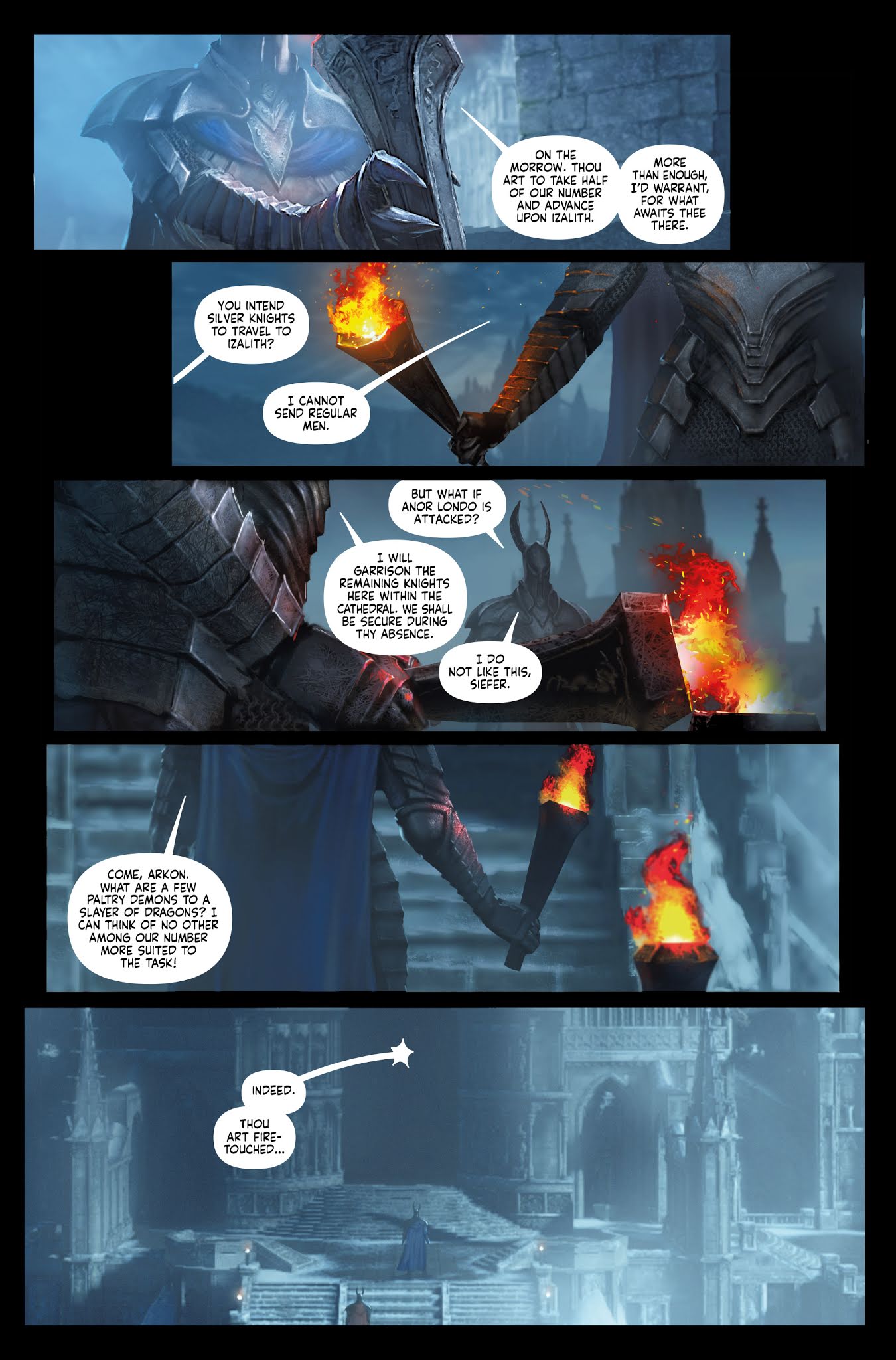 Read online Dark Souls: The Age of Fire comic -  Issue #1 - 25