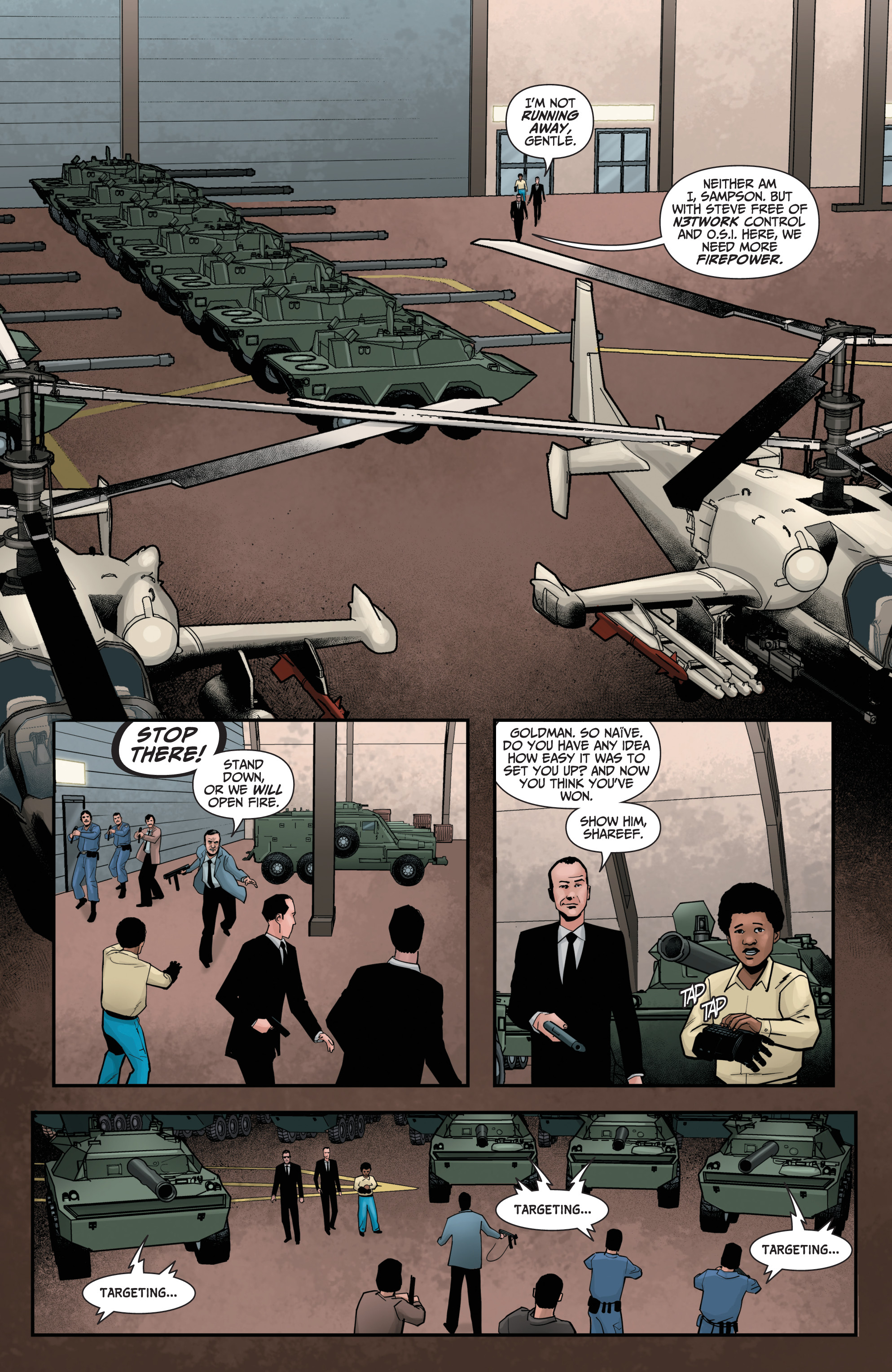 Read online The Six Million Dollar Man: Fall of Man comic -  Issue #5 - 16
