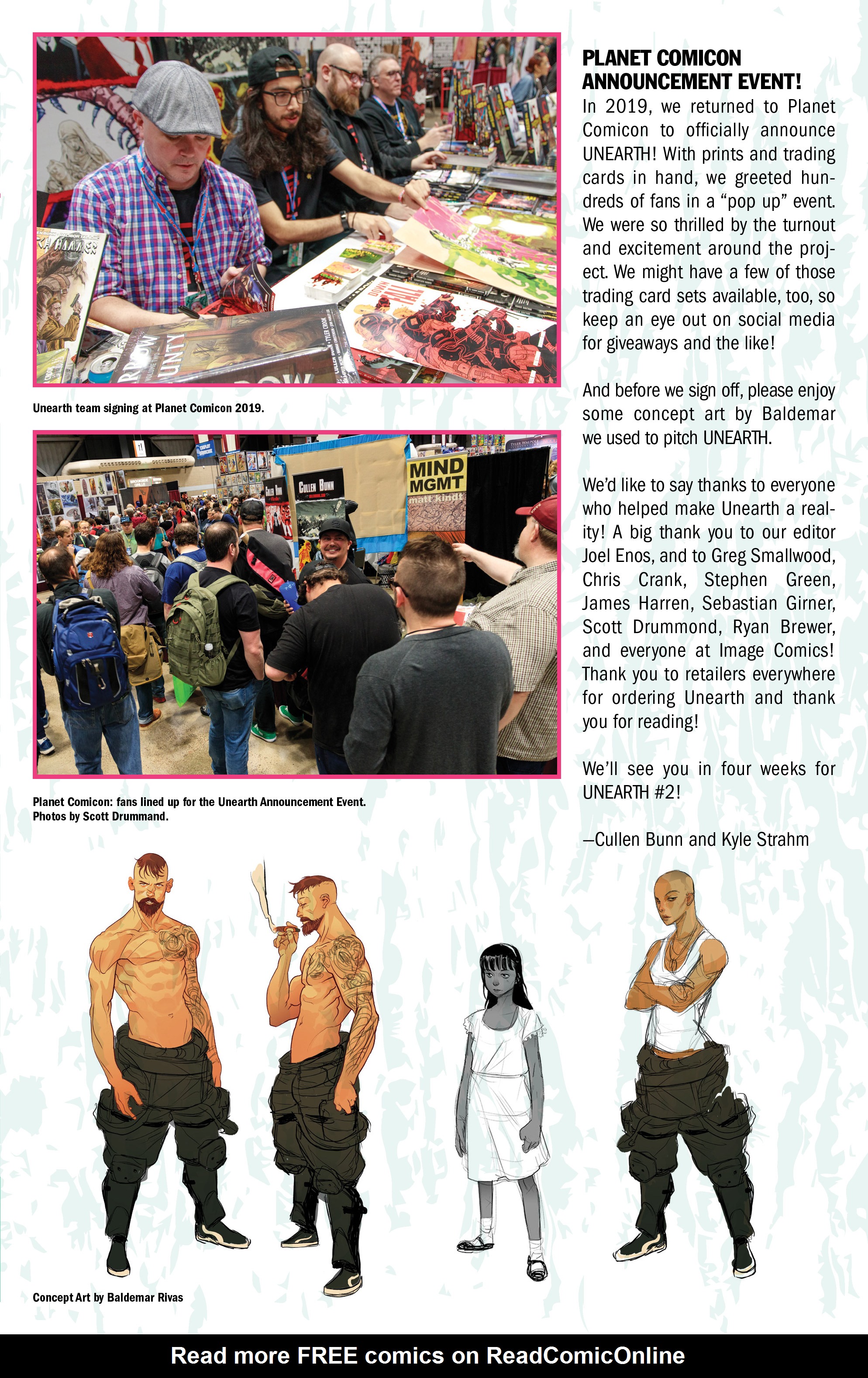 Read online Unearth comic -  Issue #1 - 27