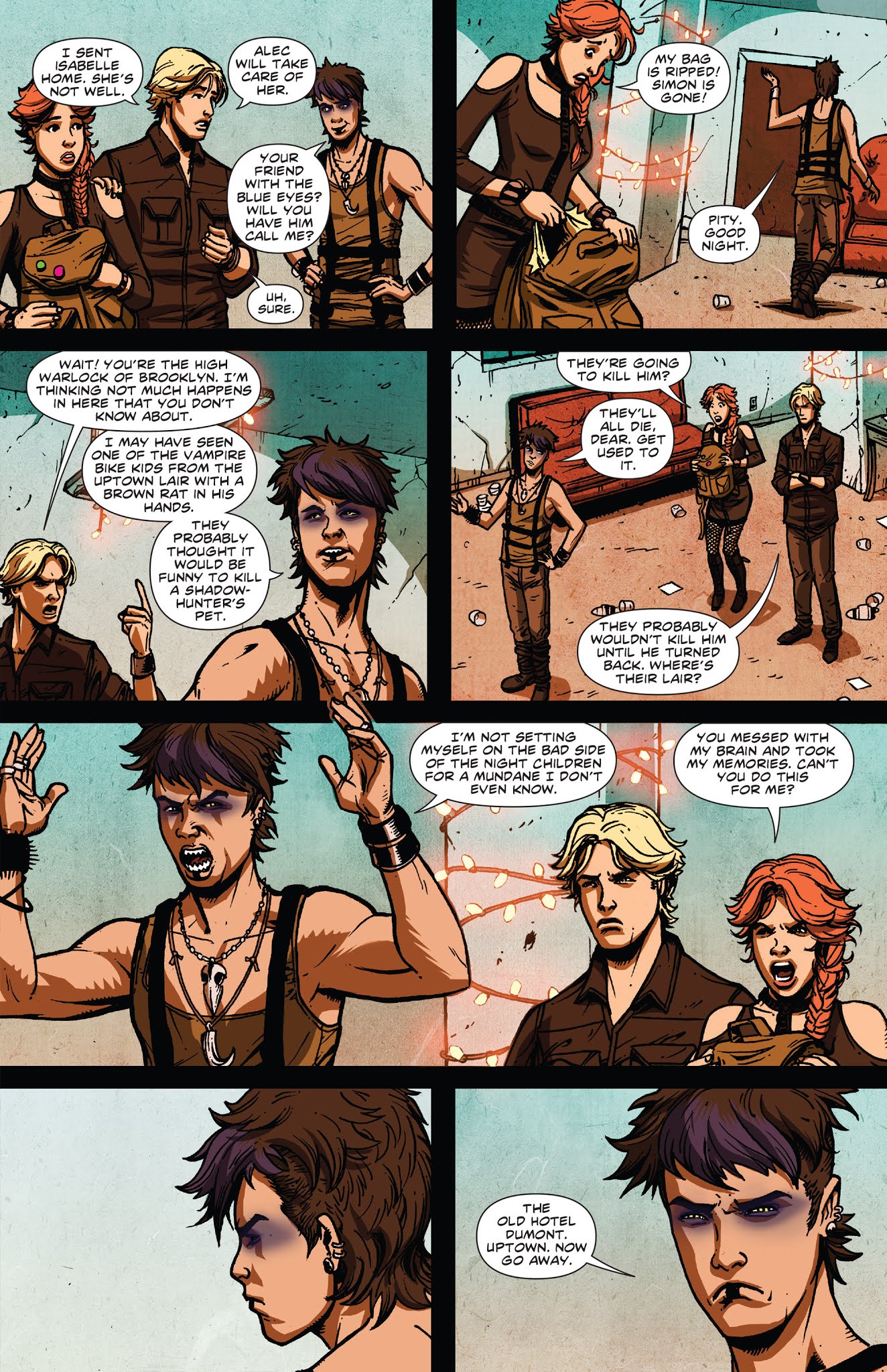 Read online The Mortal Instruments: City of Bones comic -  Issue #6 - 7