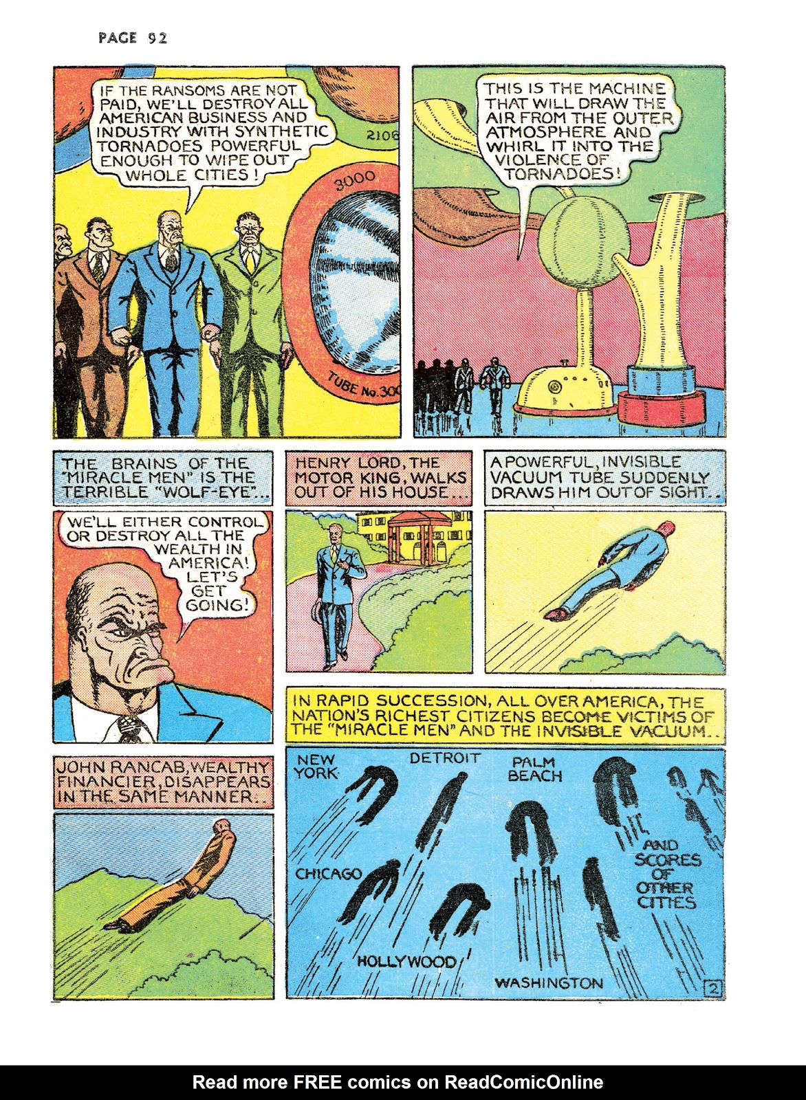 Turn Loose Our Death Rays and Kill Them All!: The Complete Works of Fletcher Hanks issue TPB (Part 2) - Page 23