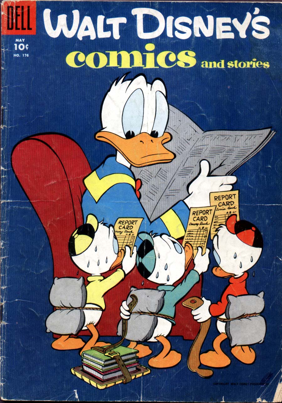 Read online Walt Disney's Comics and Stories comic -  Issue #176 - 1