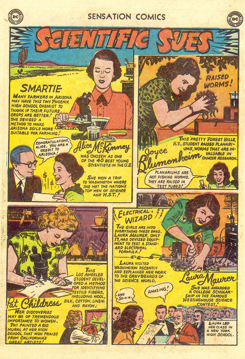 Read online Sensation (Mystery) Comics comic -  Issue #105 - 40