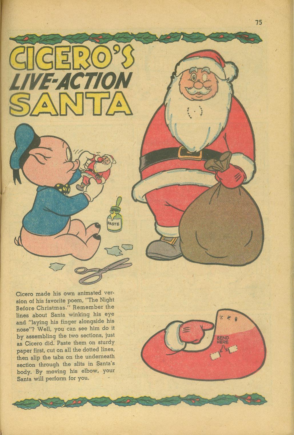 Read online Bugs Bunny's Christmas Funnies comic -  Issue # TPB 7 - 77