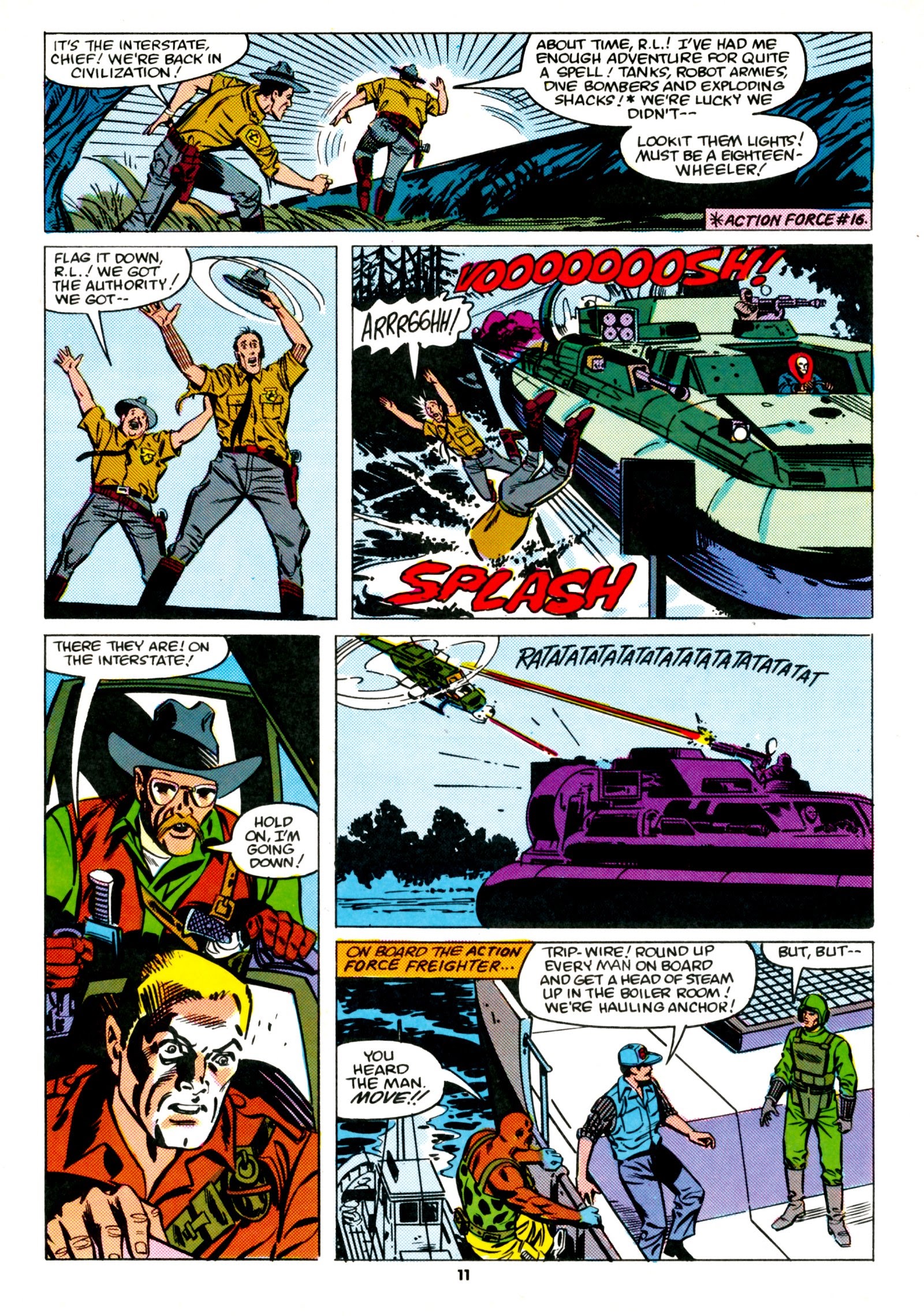 Read online Action Force comic -  Issue #18 - 12