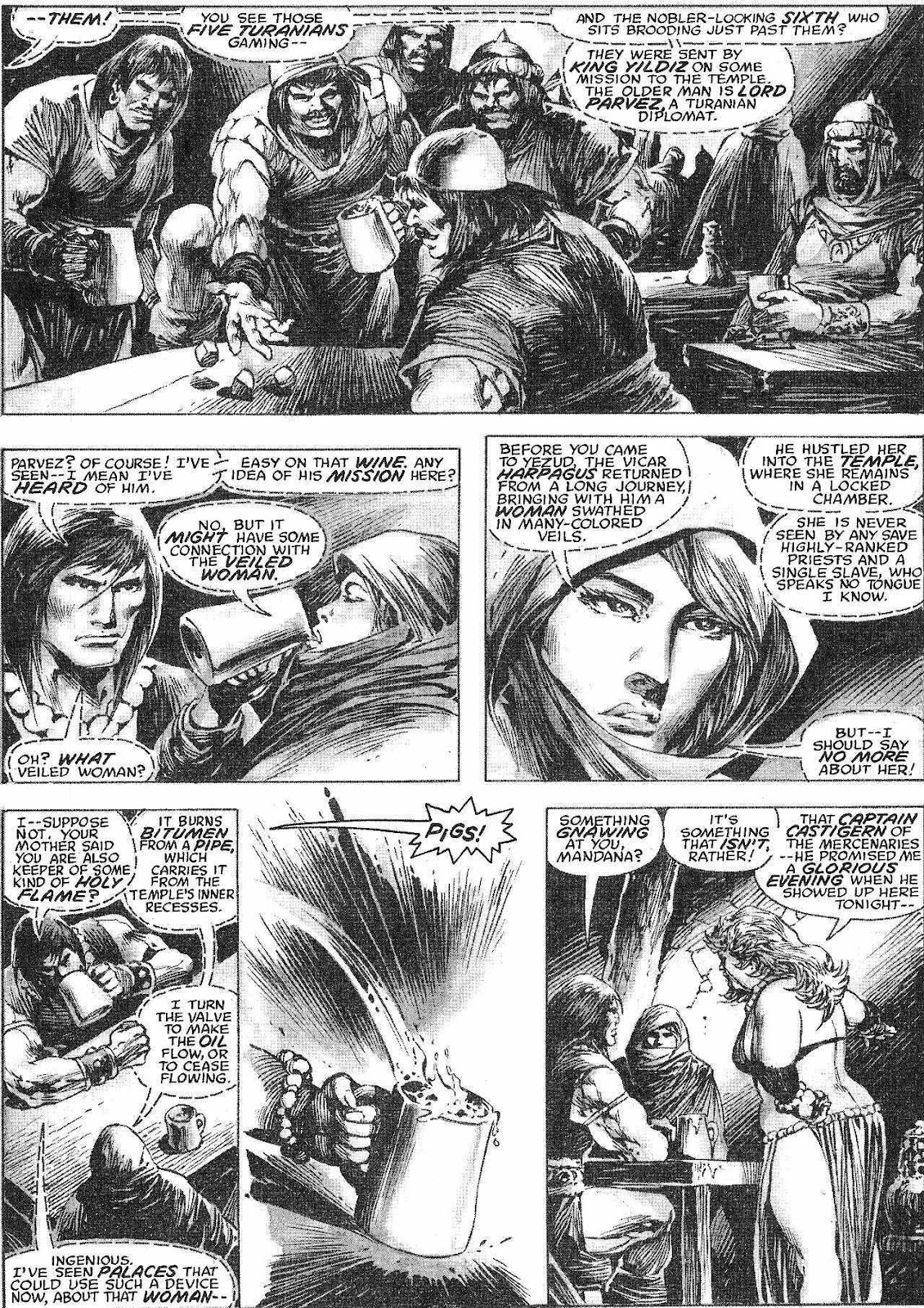 The Savage Sword Of Conan issue 208 - Page 32