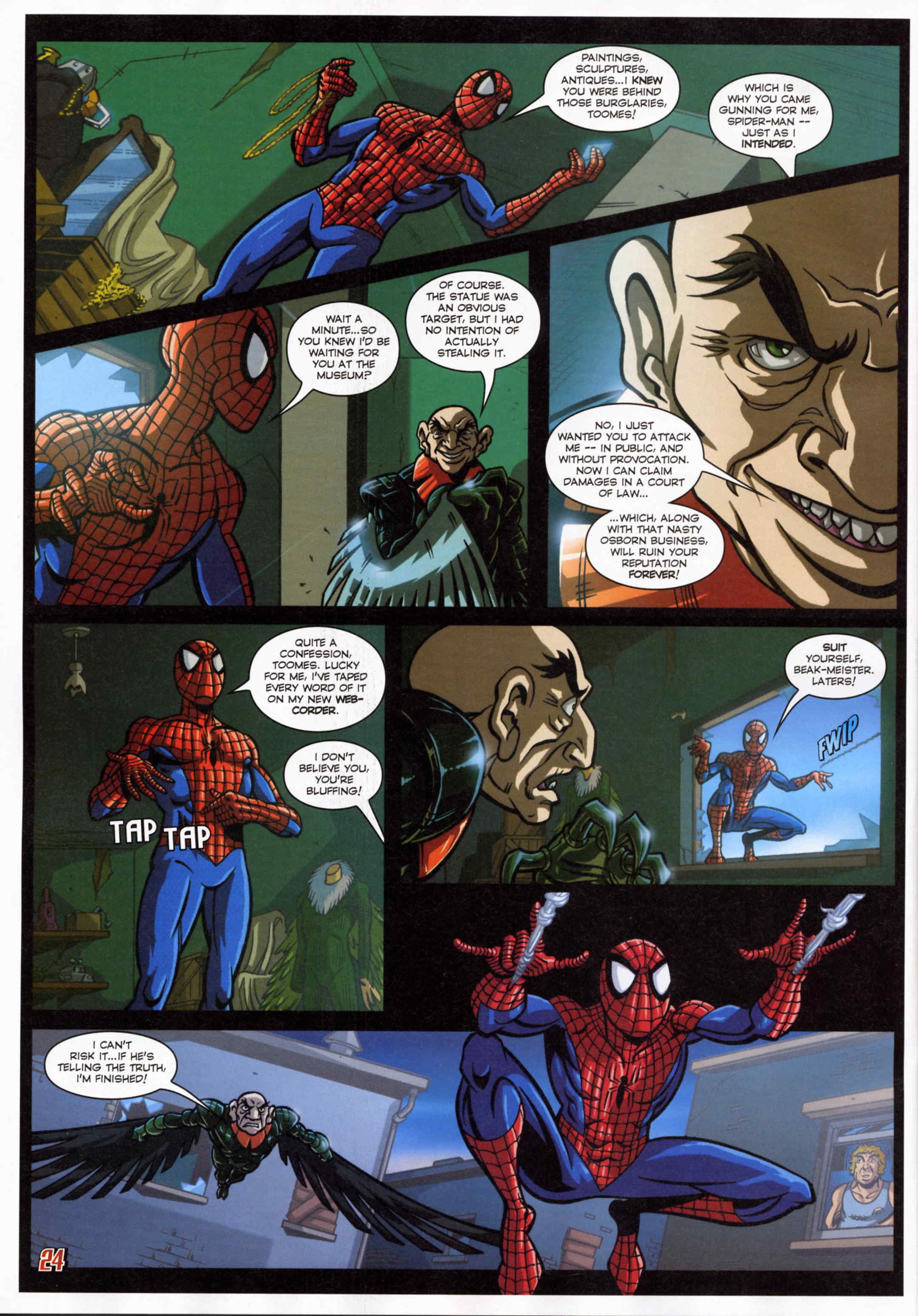 Read online Spectacular Spider-Man Adventures comic -  Issue #141 - 23