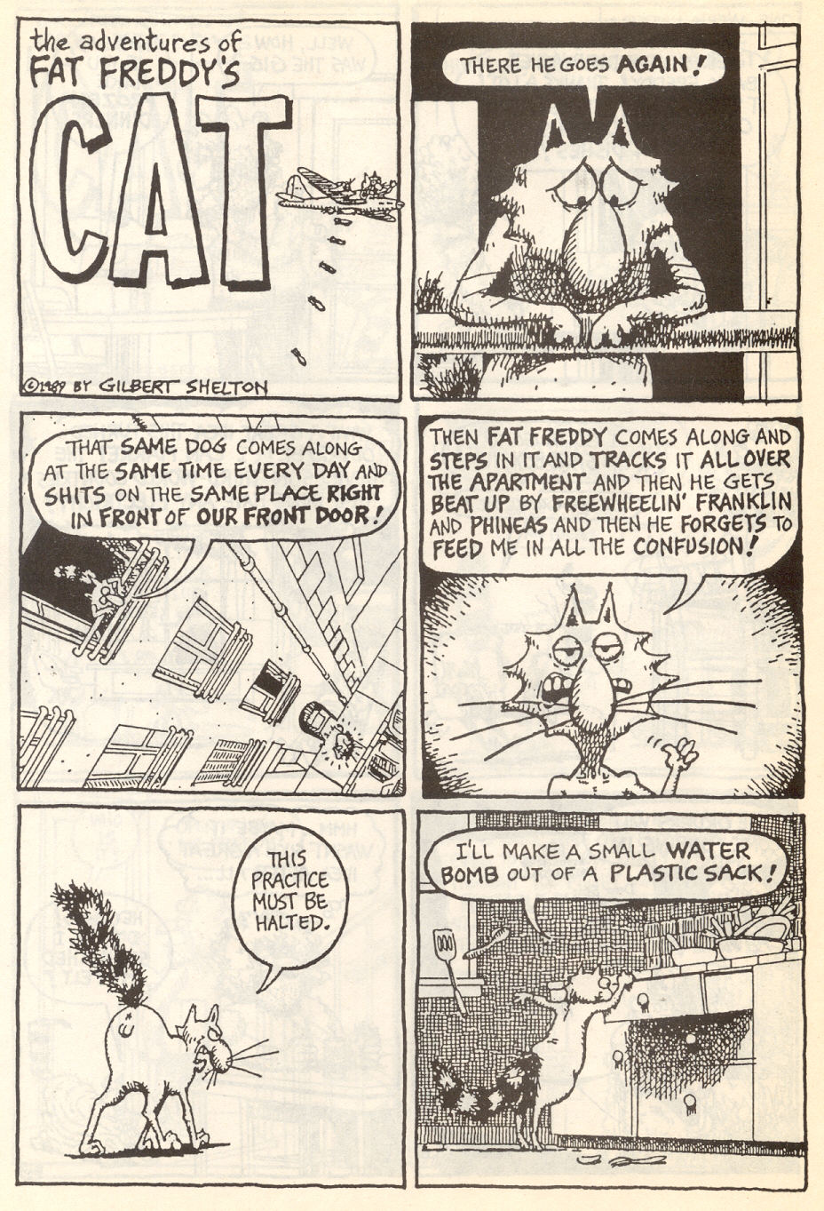 Read online Adventures of Fat Freddy's Cat comic -  Issue #7 - 26