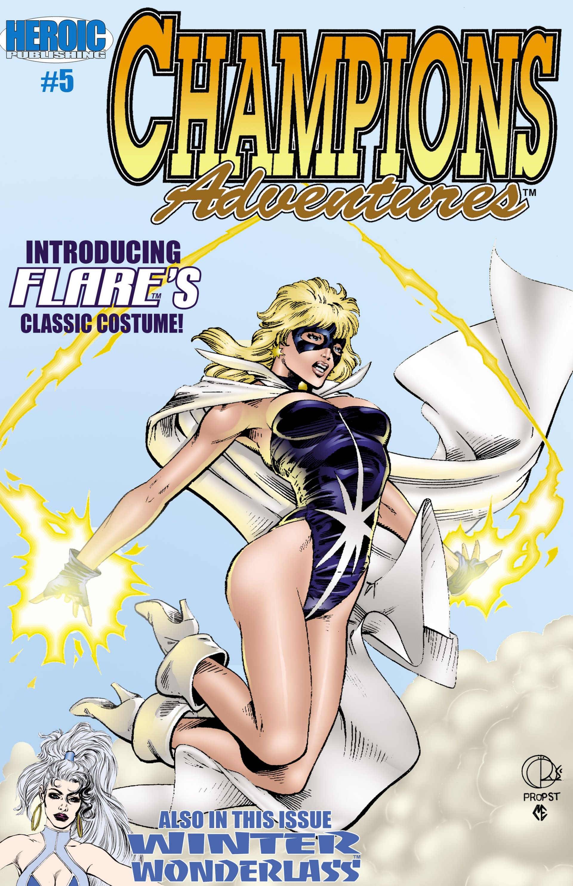 Read online Champions Adventures comic -  Issue #5 - 1