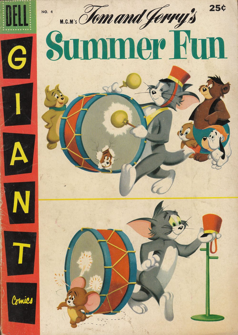 Read online Tom and Jerry's Summer Fun comic -  Issue #4 - 1