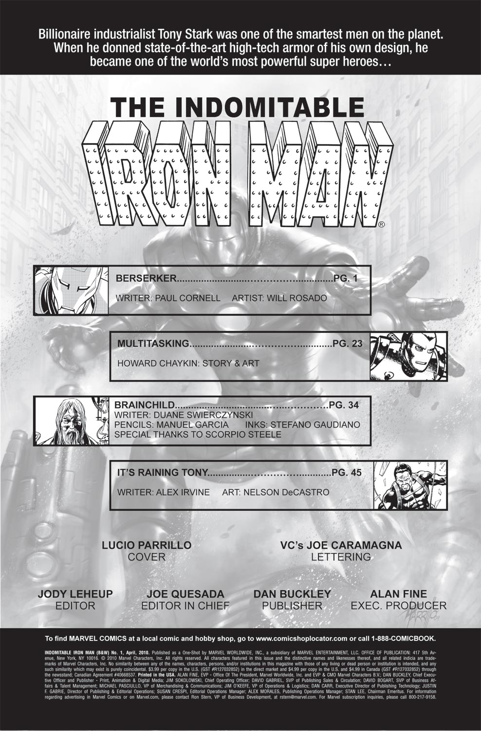 Read online The Indomitable Iron Man comic -  Issue # Full - 2