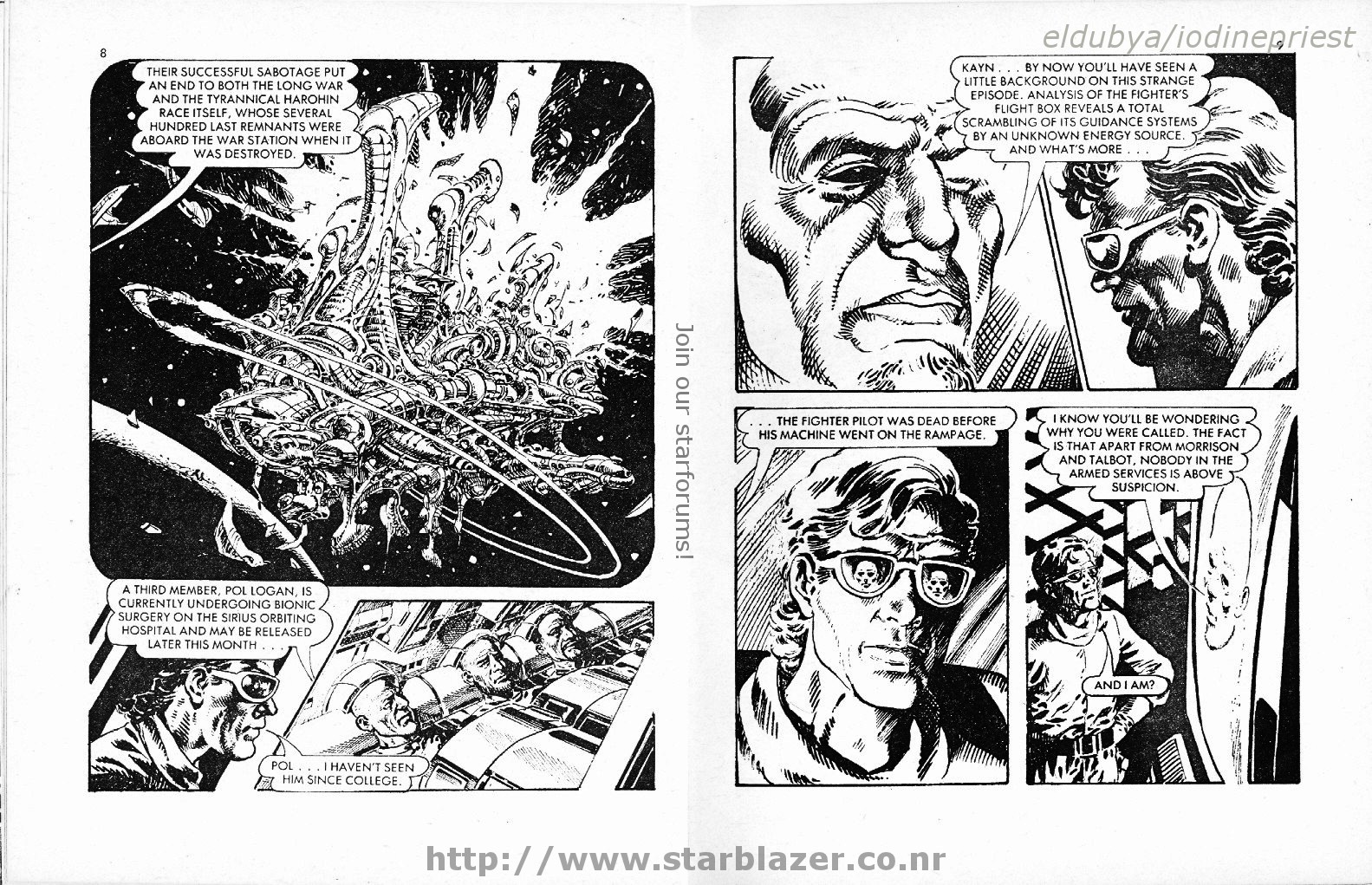 Read online Starblazer comic -  Issue #167 - 6