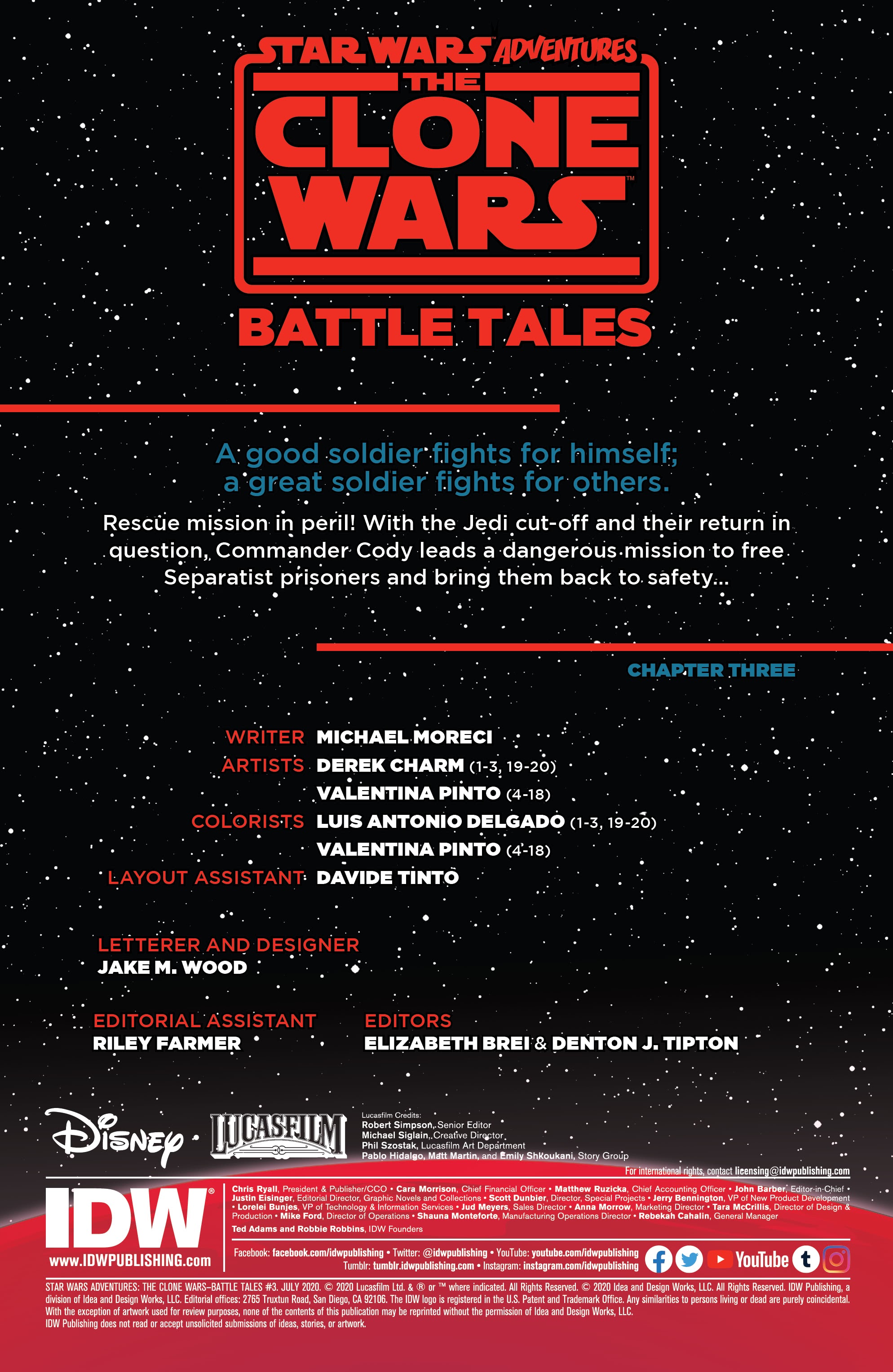 Read online Star Wars Adventures: The Clone Wars-Battle Tales comic -  Issue #3 - 2