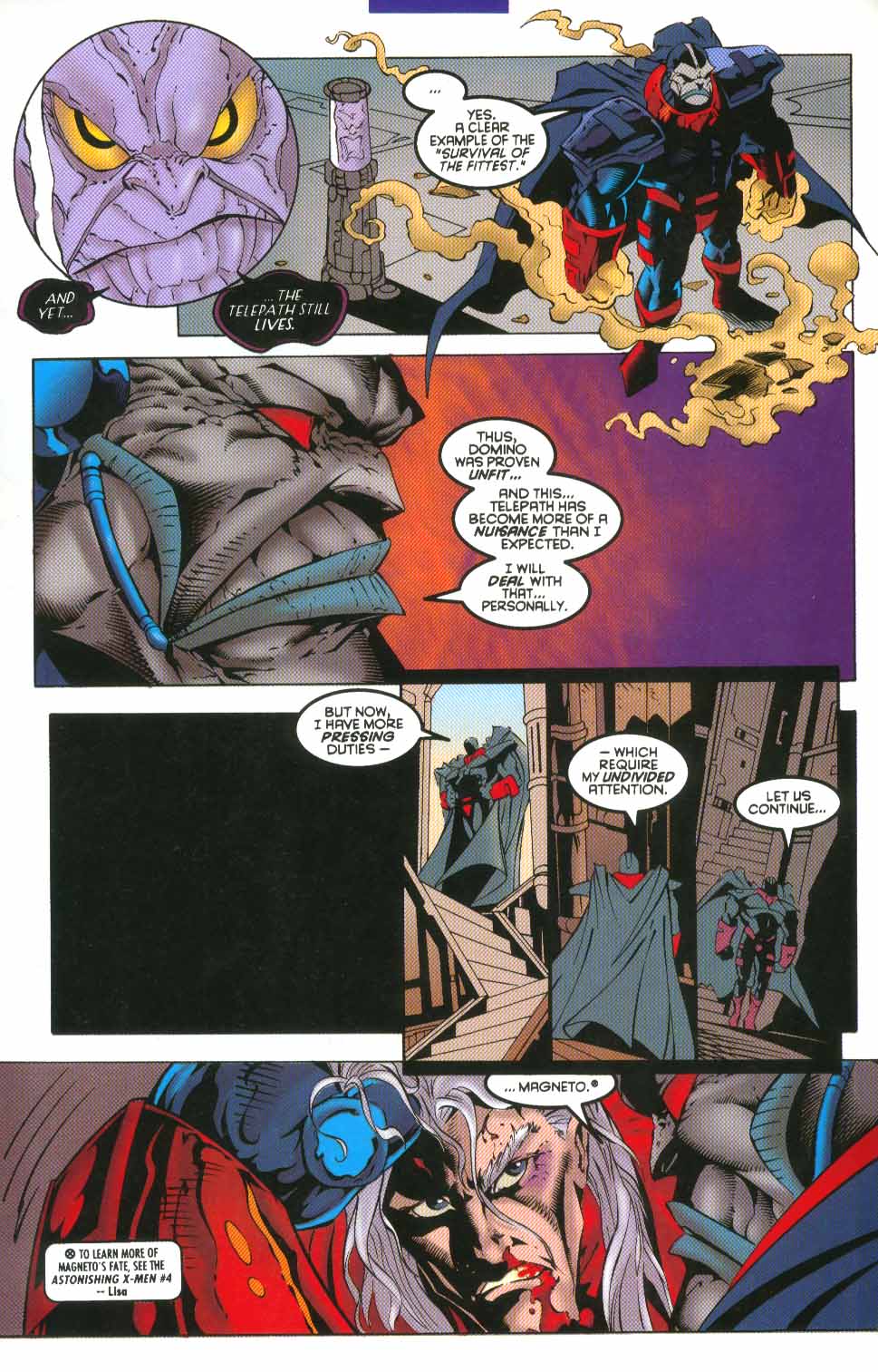 Read online X-Man comic -  Issue #4 - 5