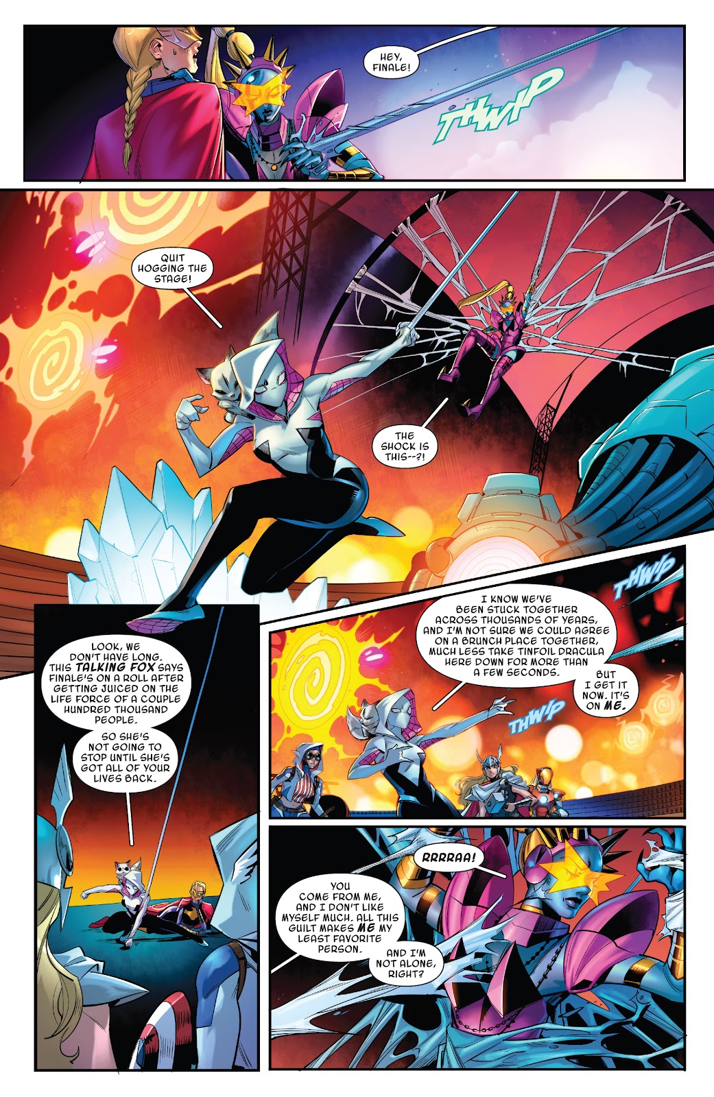 Spider-Gwen: Gwenverse issue 5 - Page 8