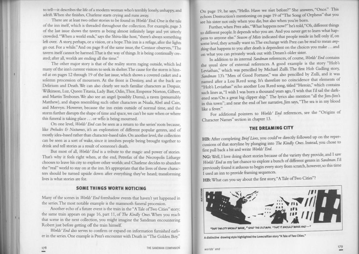 Read online The Sandman Companion comic -  Issue # TPB - 104