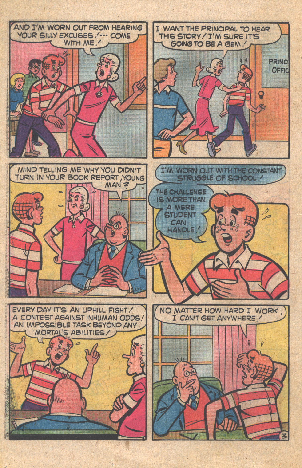 Read online Archie at Riverdale High (1972) comic -  Issue #64 - 22