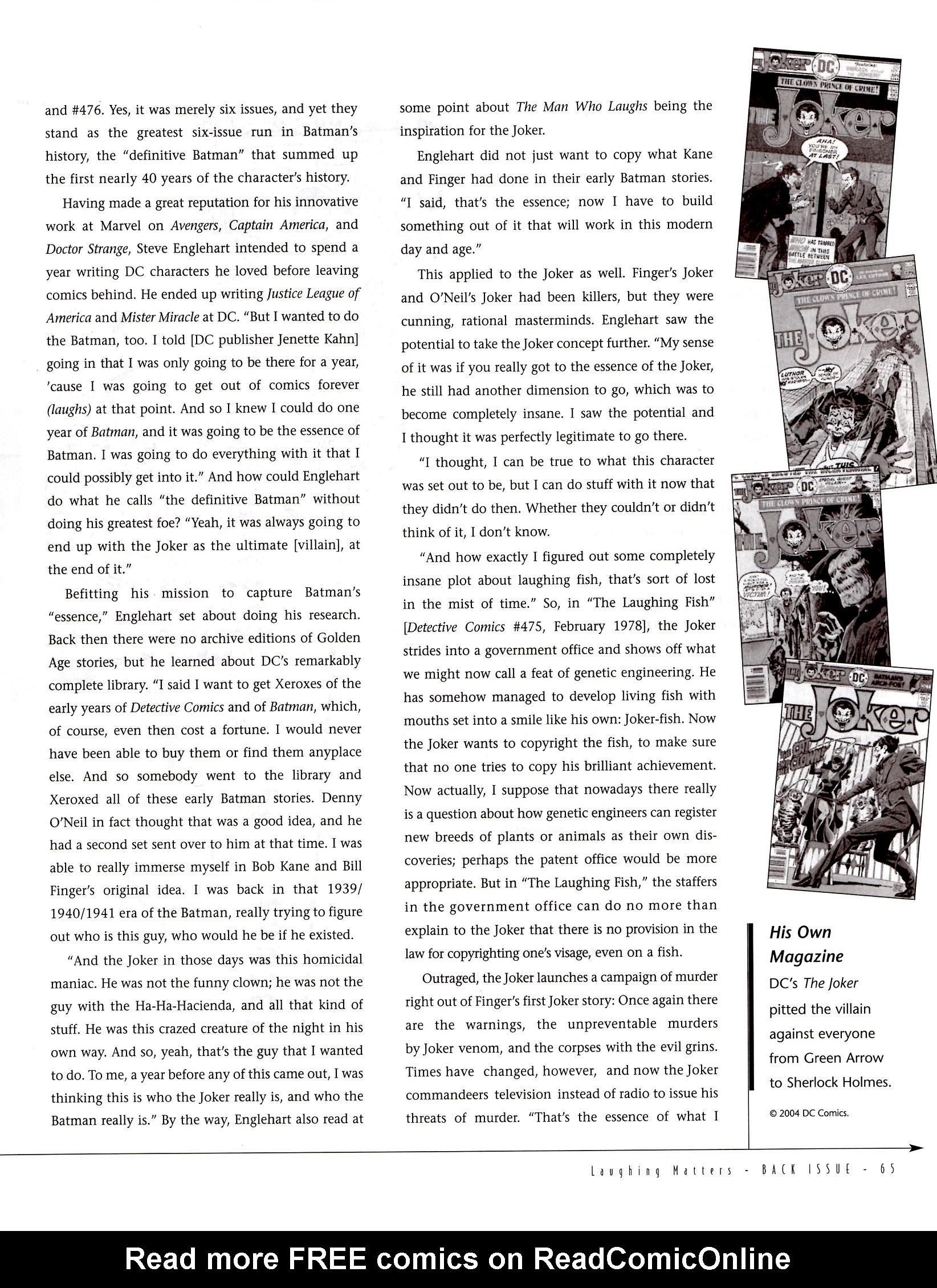 Read online Back Issue comic -  Issue #3 - 66