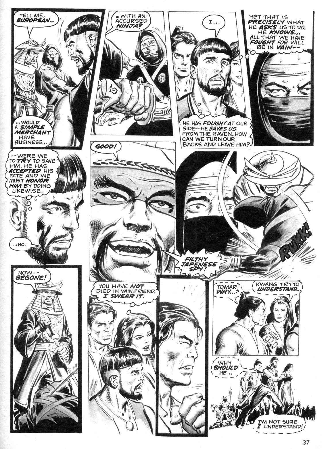 Read online The Deadly Hands of Kung Fu comic -  Issue #30 - 37