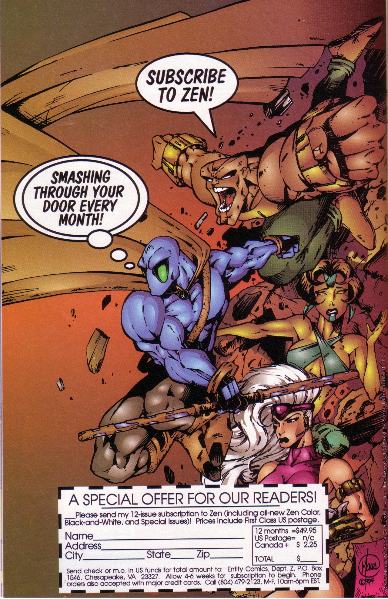 Read online Zen Intergalactic Ninja Color comic -  Issue #5 - 32