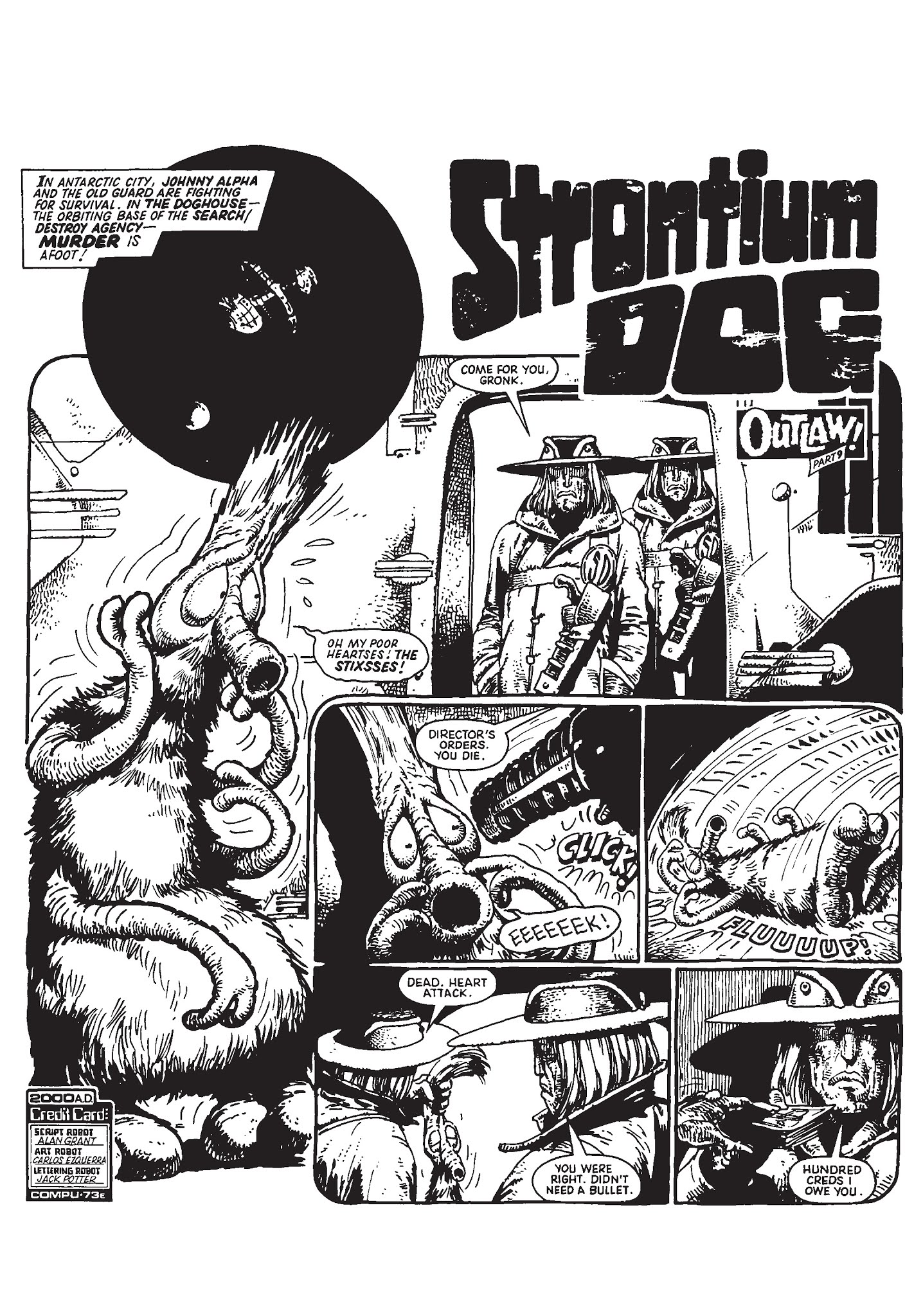 Read online Strontium Dog: Search/Destroy Agency Files comic -  Issue # TPB 2 (Part 4) - 9