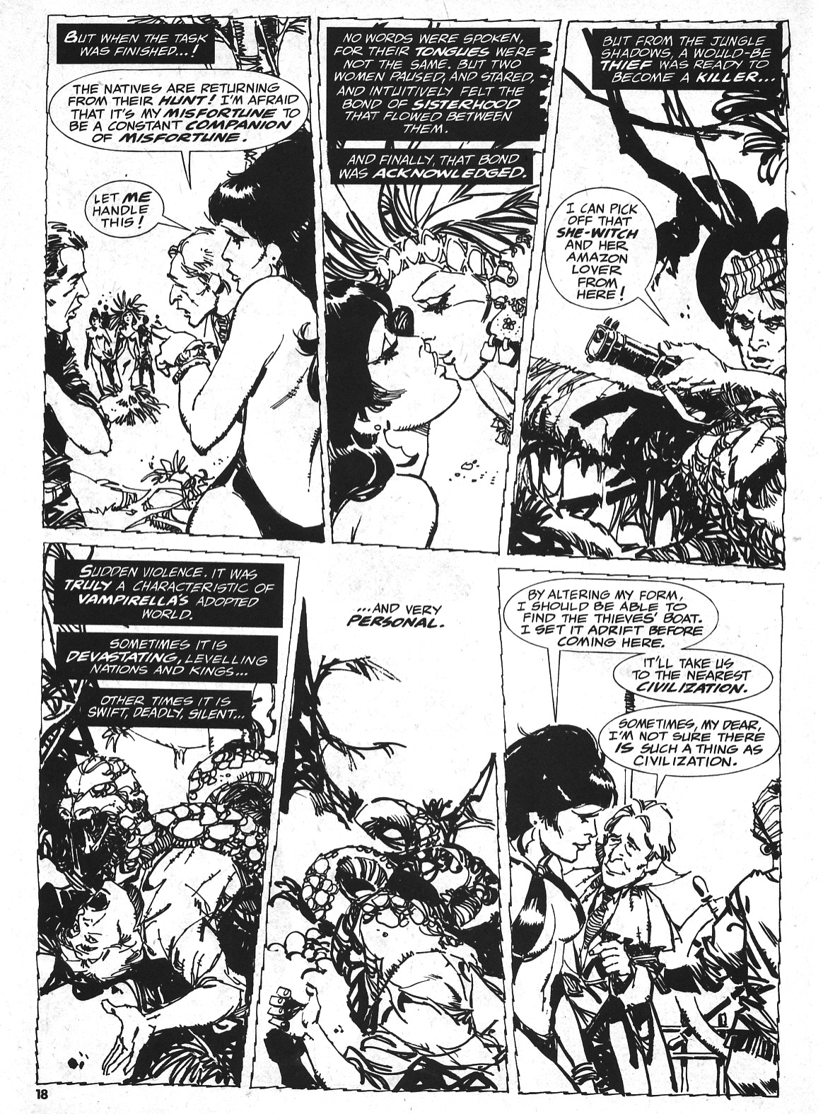 Read online Vampirella (1969) comic -  Issue #42 - 18