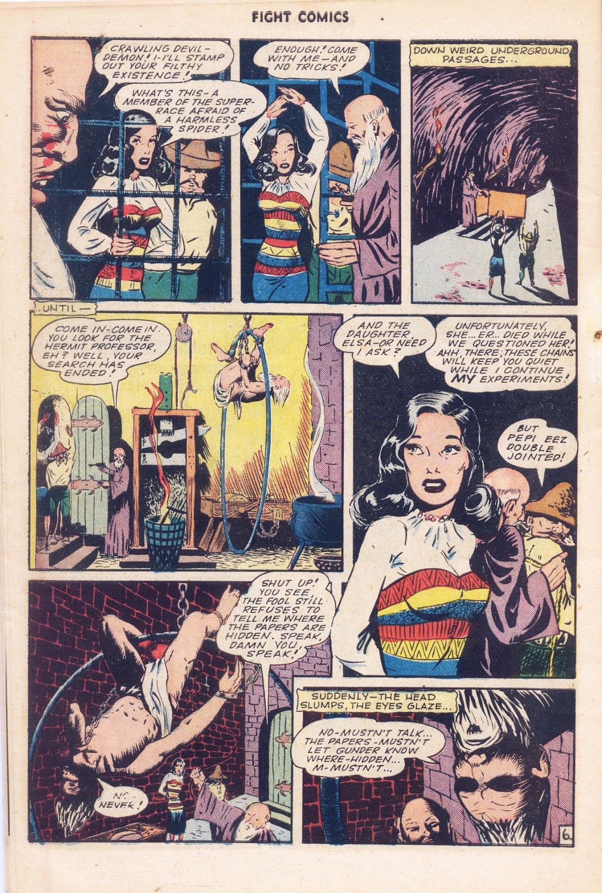 Read online Fight Comics comic -  Issue #37 - 46