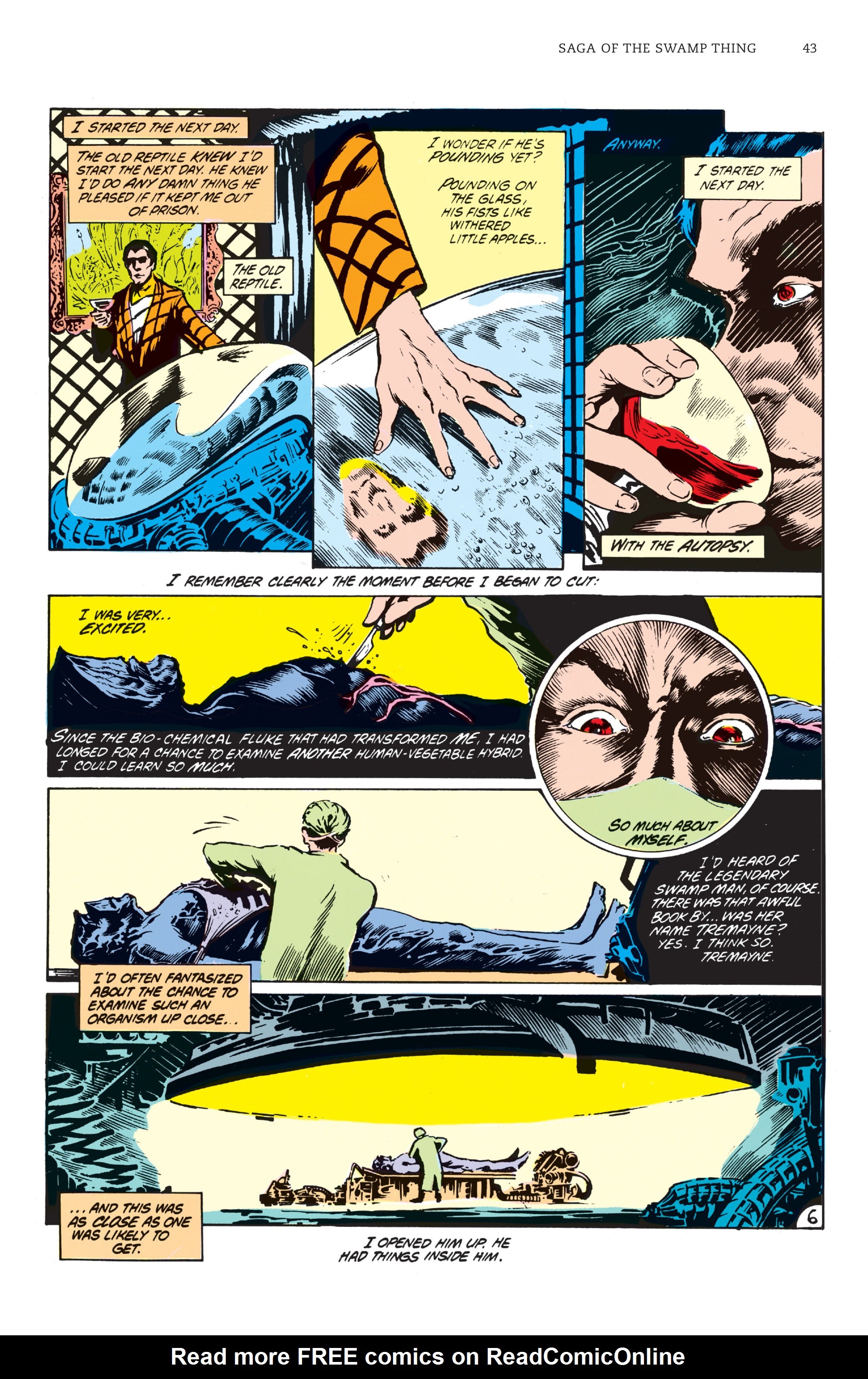 Read online Saga of the Swamp Thing comic -  Issue # TPB 1 (Part 1) - 42