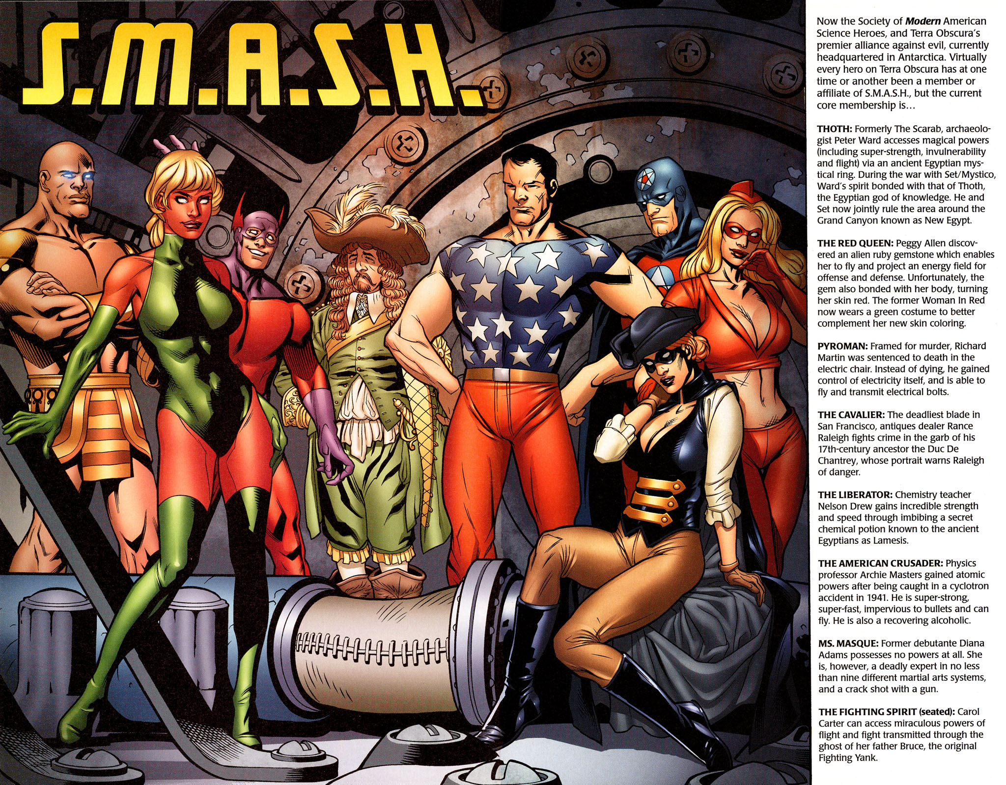 Read online ABC: A-Z, Terra Obscura and Splash Brannigan comic -  Issue # Full - 14