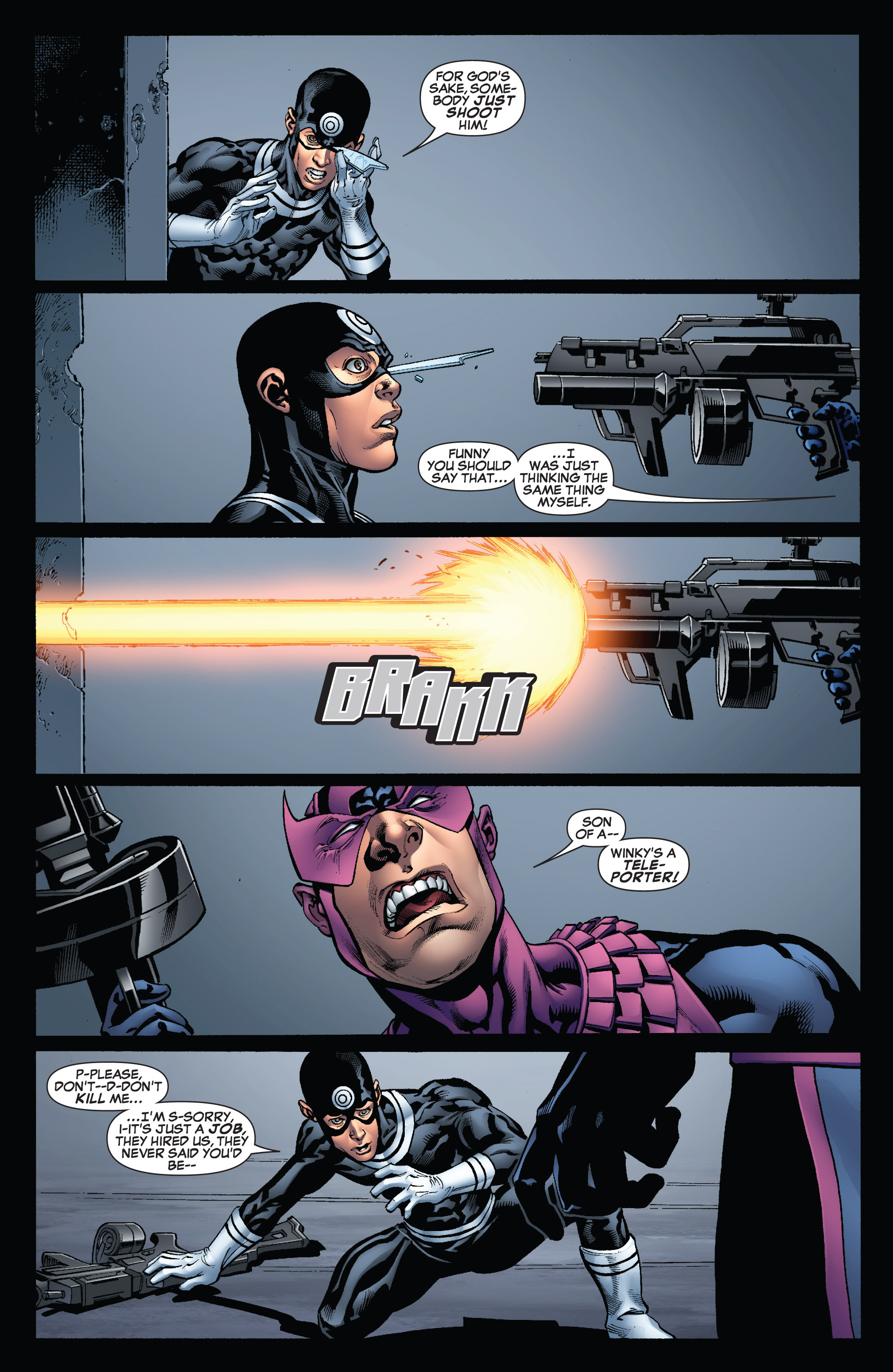 Read online Dark Reign: Hawkeye comic -  Issue #4 - 6