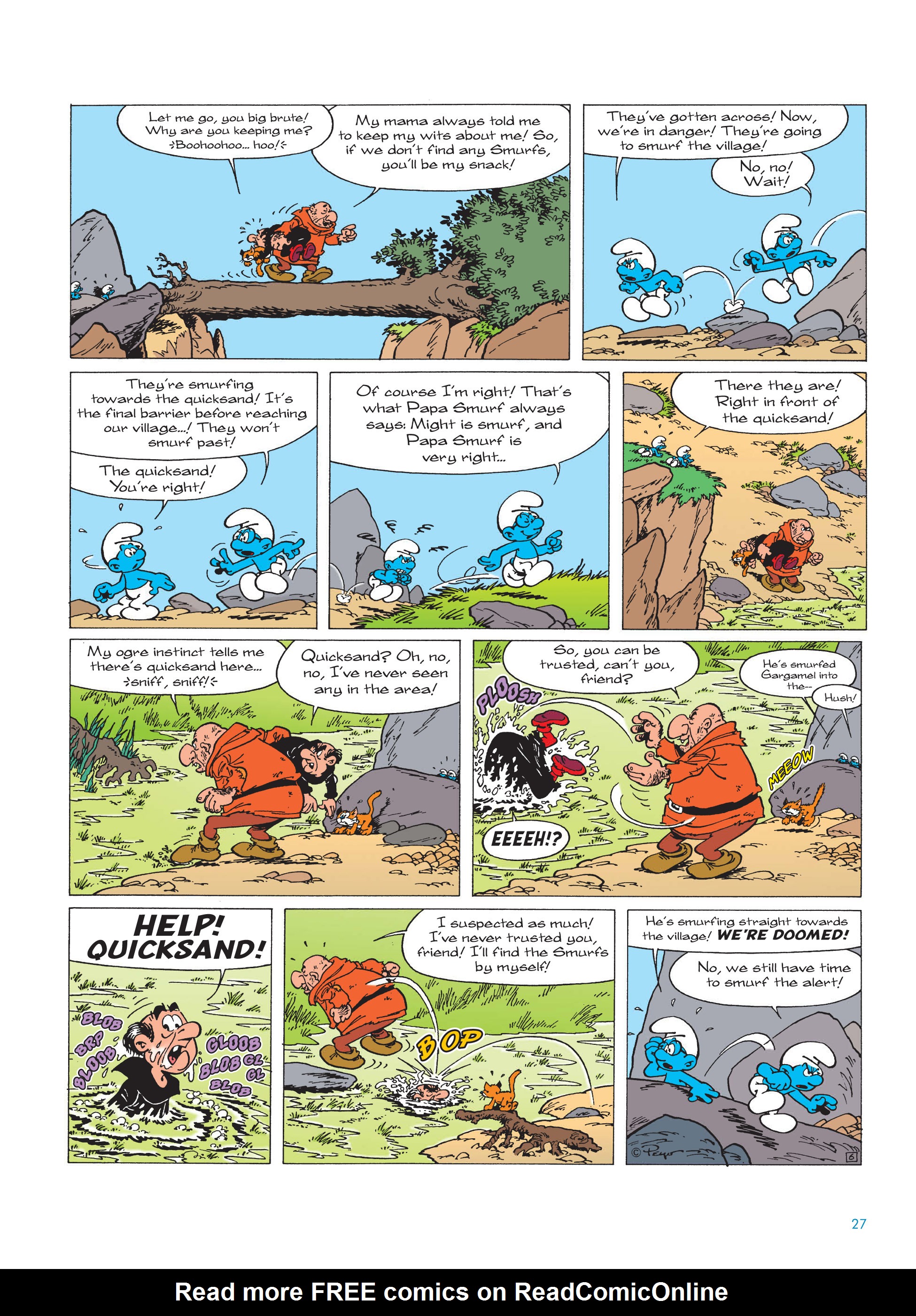 Read online The Smurfs comic -  Issue #17 - 27