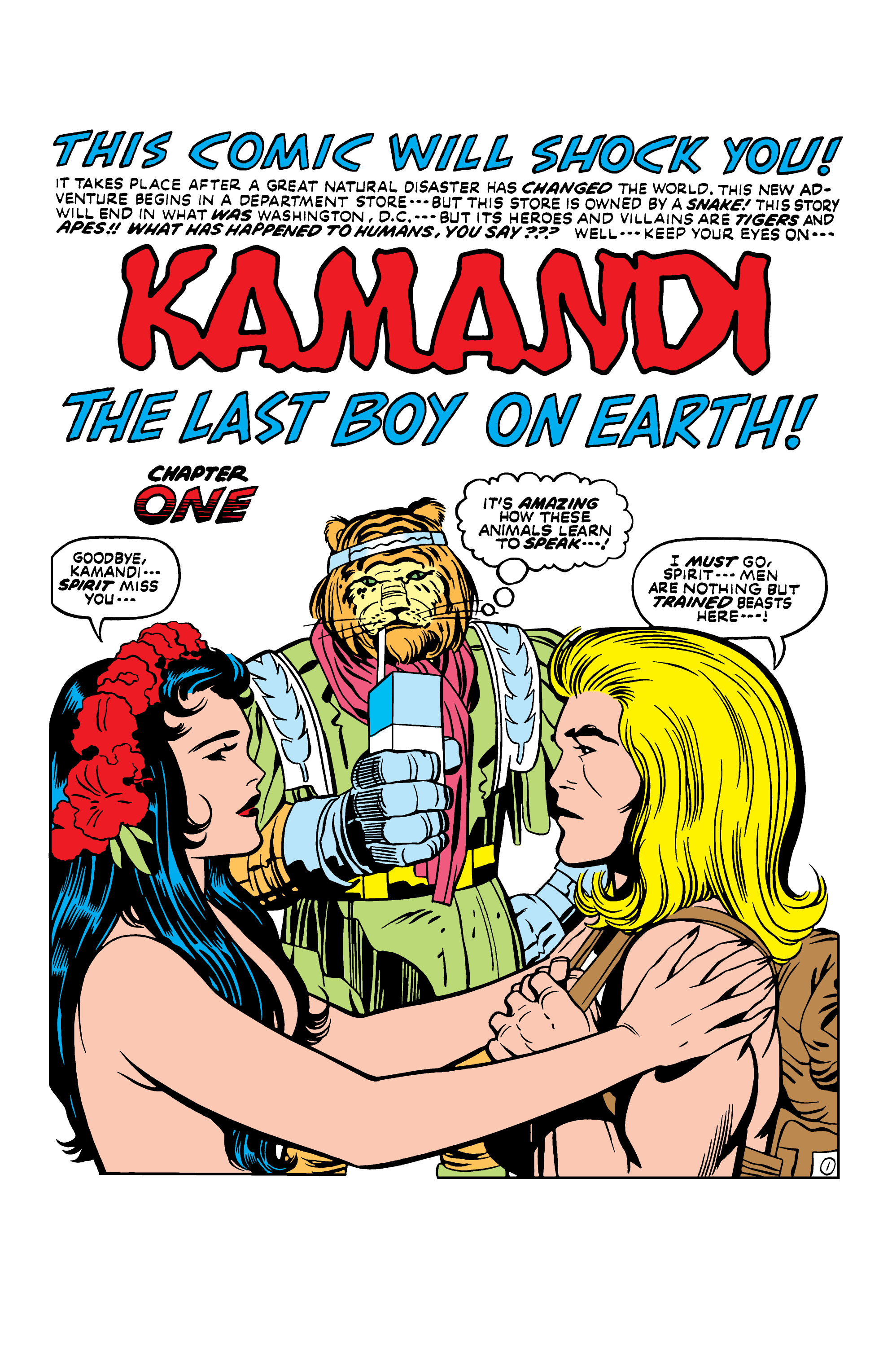 Read online Kamandi, The Last Boy On Earth comic -  Issue #15 - 2