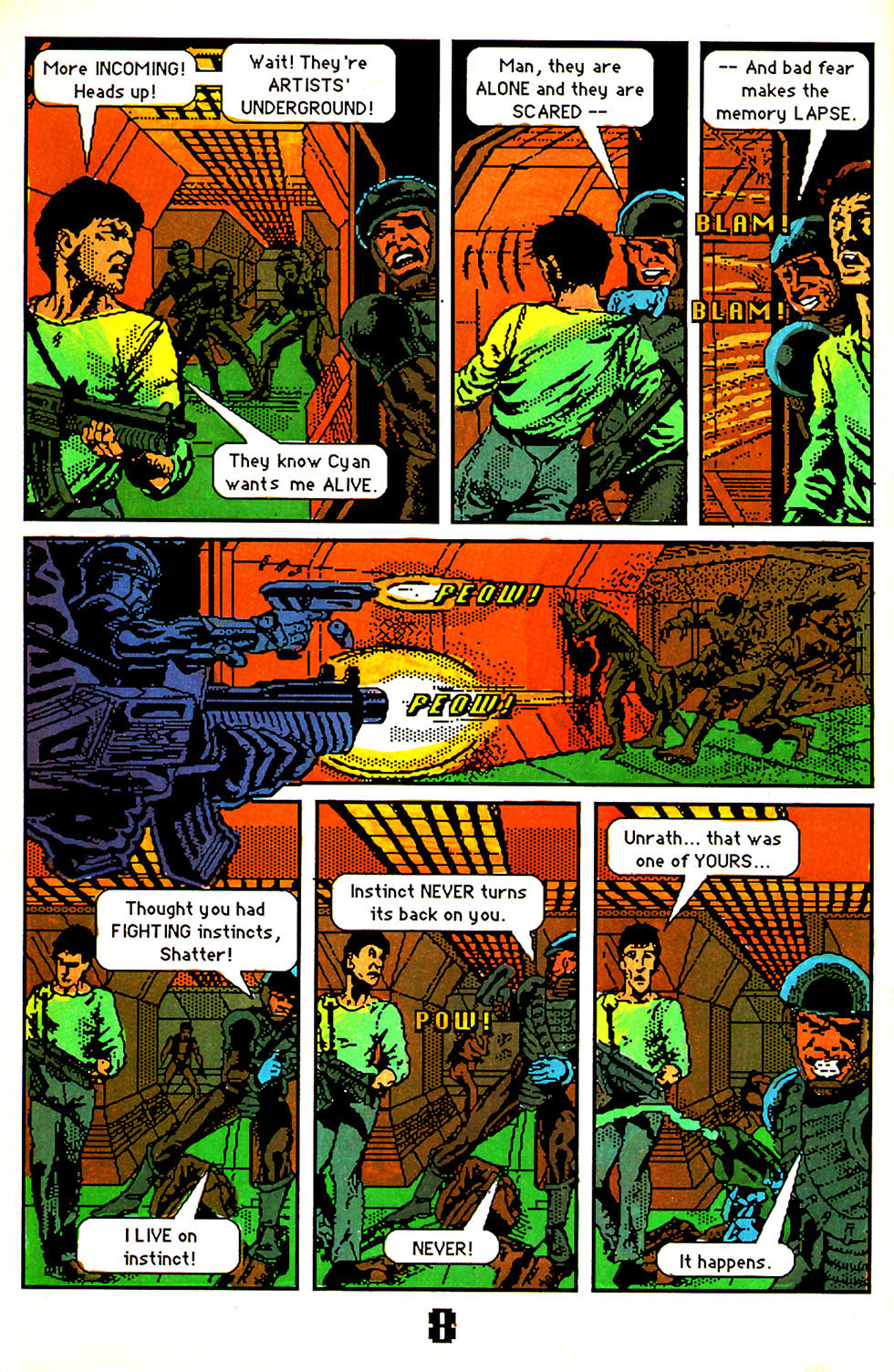 Read online Shatter comic -  Issue #4 - 10