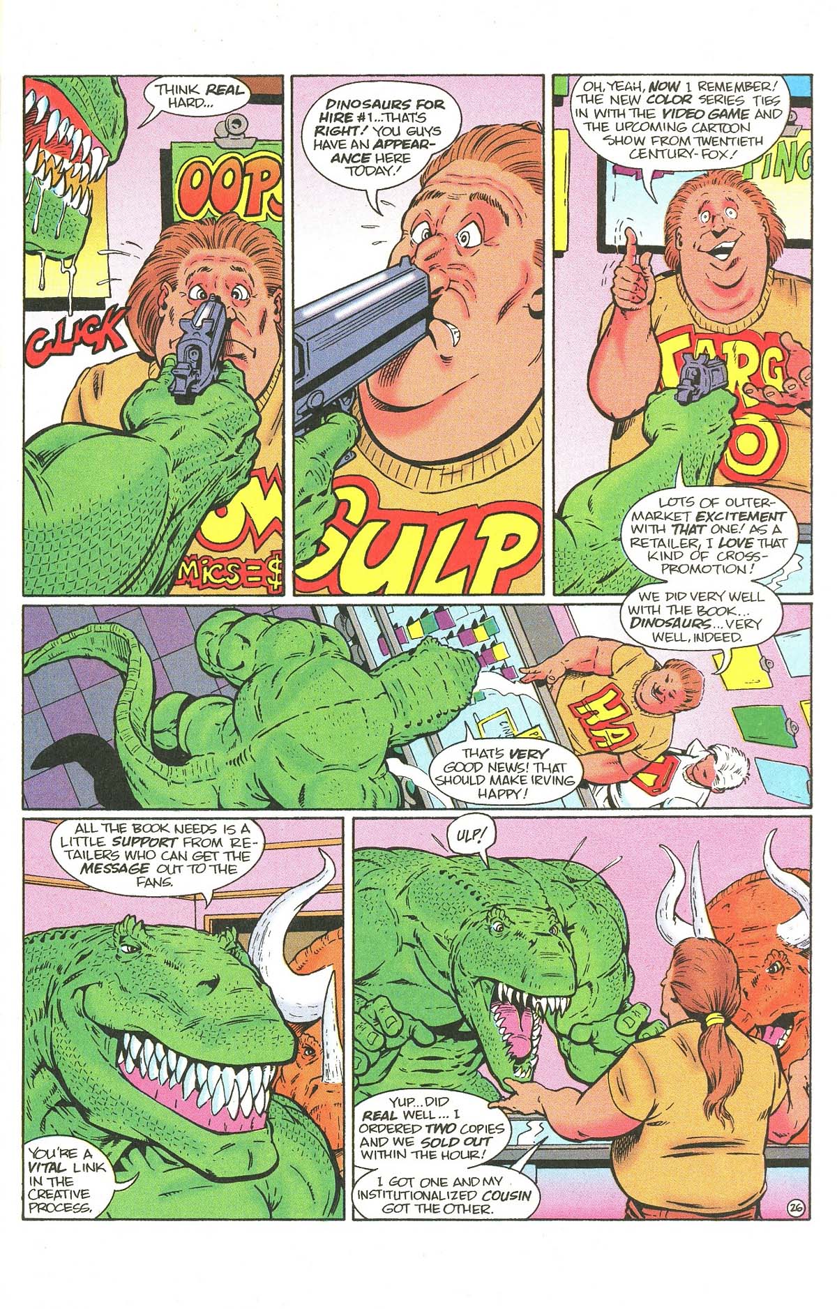 Read online Dinosaurs For Hire comic -  Issue #3 - 28