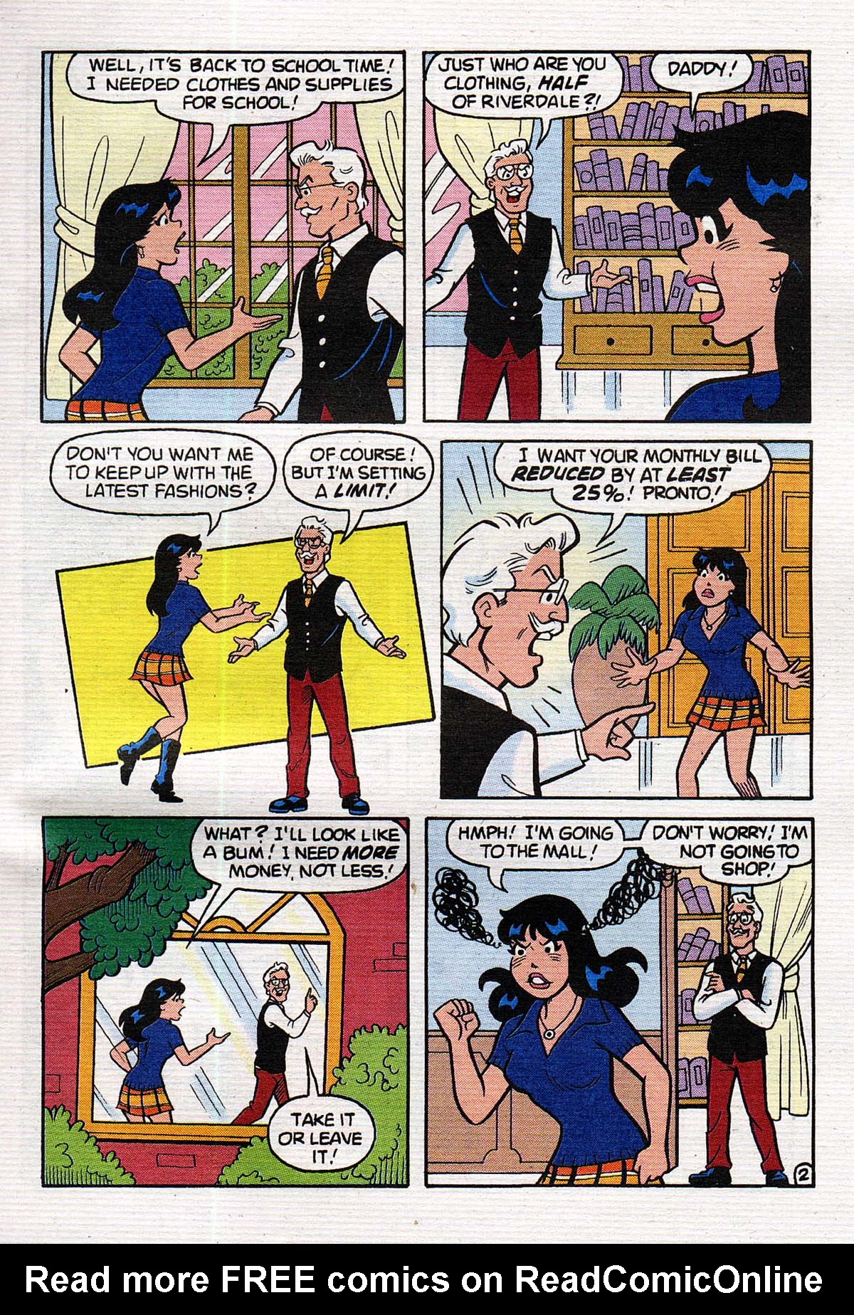 Read online Betty and Veronica Digest Magazine comic -  Issue #151 - 36