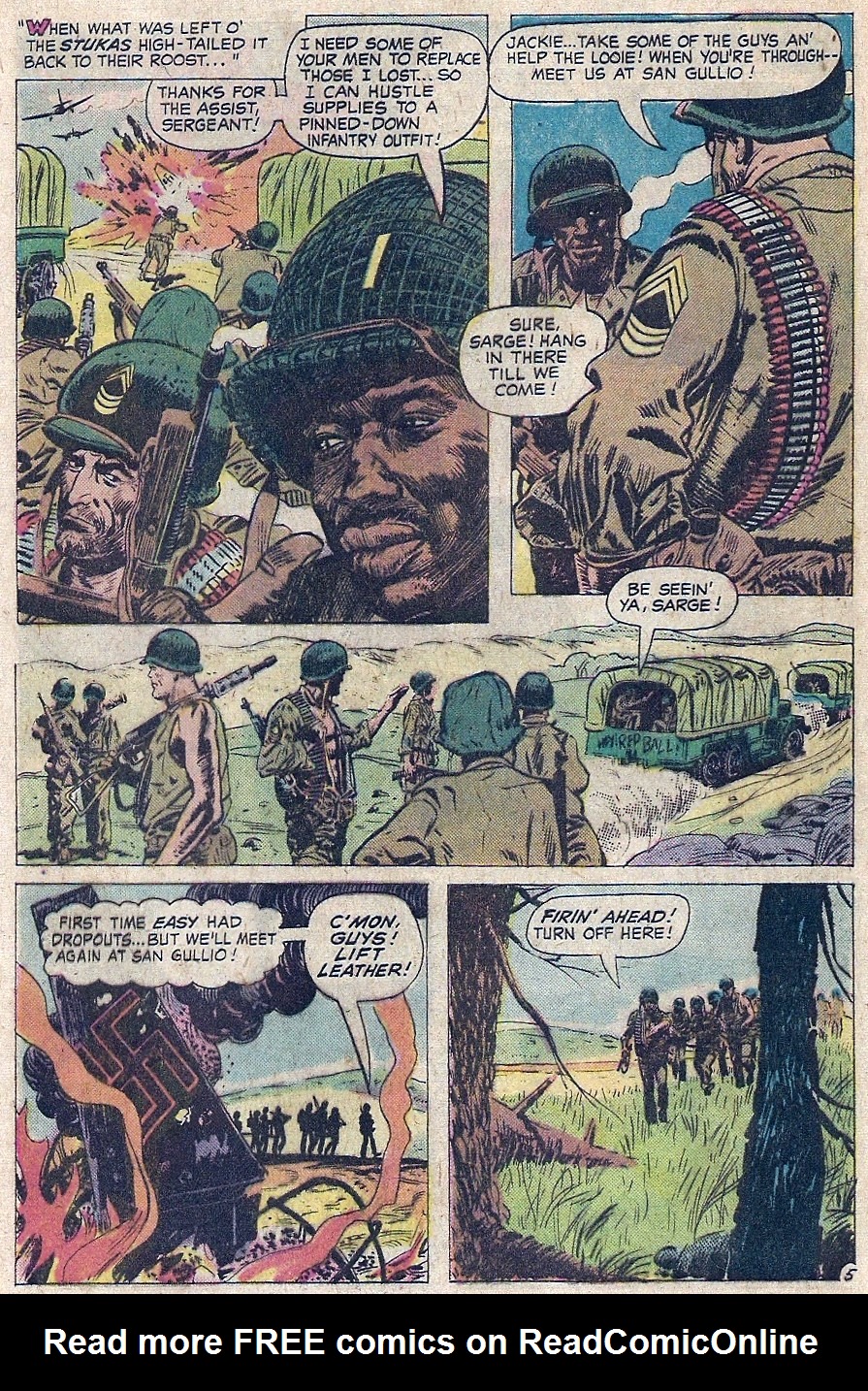 Read online Our Army at War (1952) comic -  Issue #283 - 8