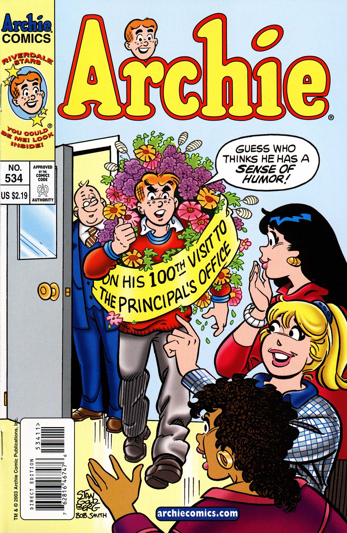 Read online Archie (1960) comic -  Issue #534 - 1