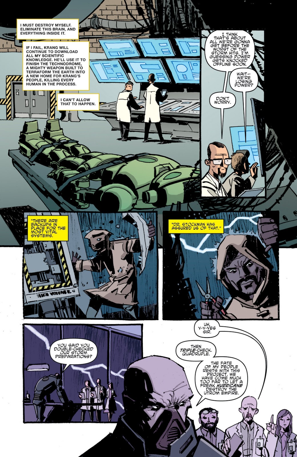 Teenage Mutant Ninja Turtles Utrom Empire issue 1 - Page 5