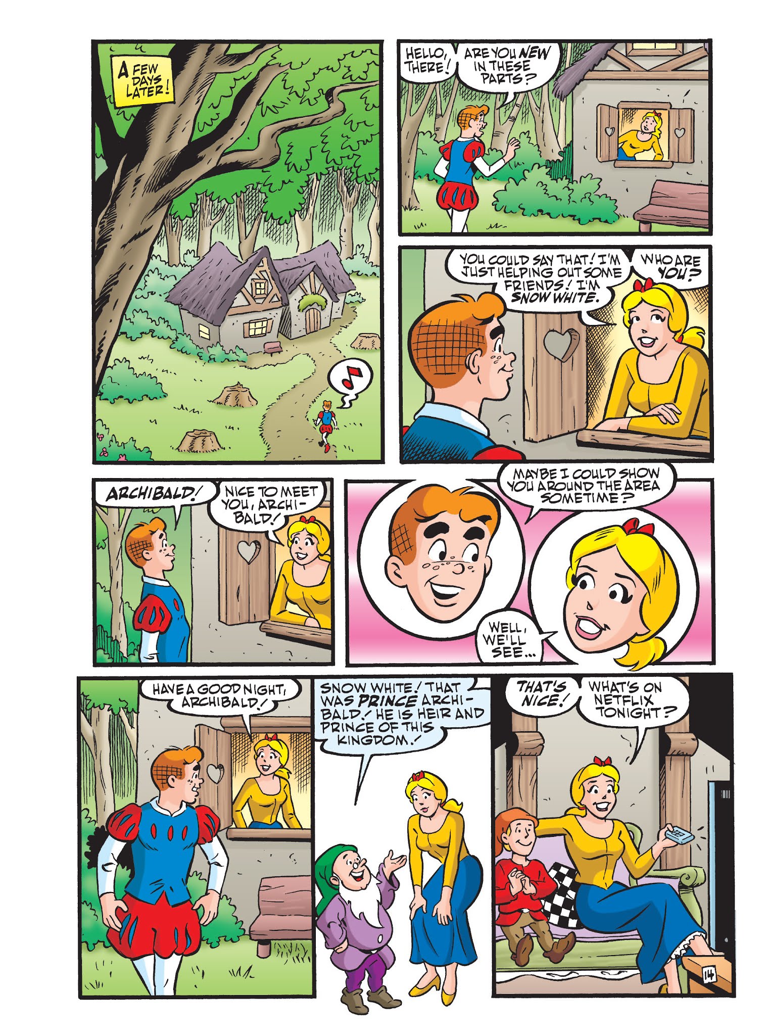 Read online Archie 75th Anniversary Digest comic -  Issue #10 - 206