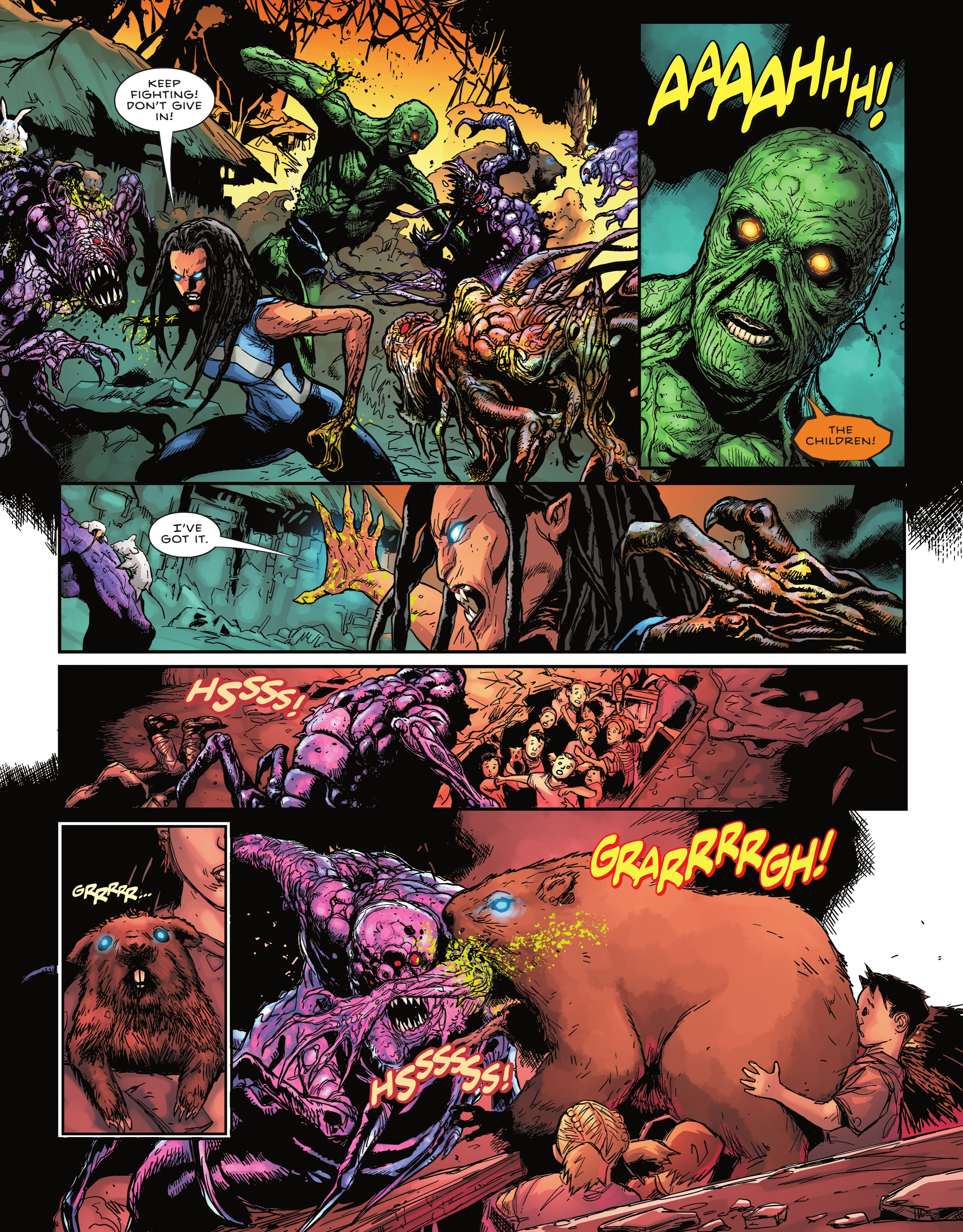 Read online Swamp Thing: Green Hell comic -  Issue #3 - 29
