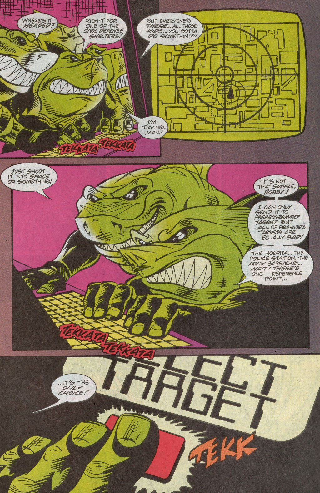 Read online Street Sharks comic -  Issue #3 - 29