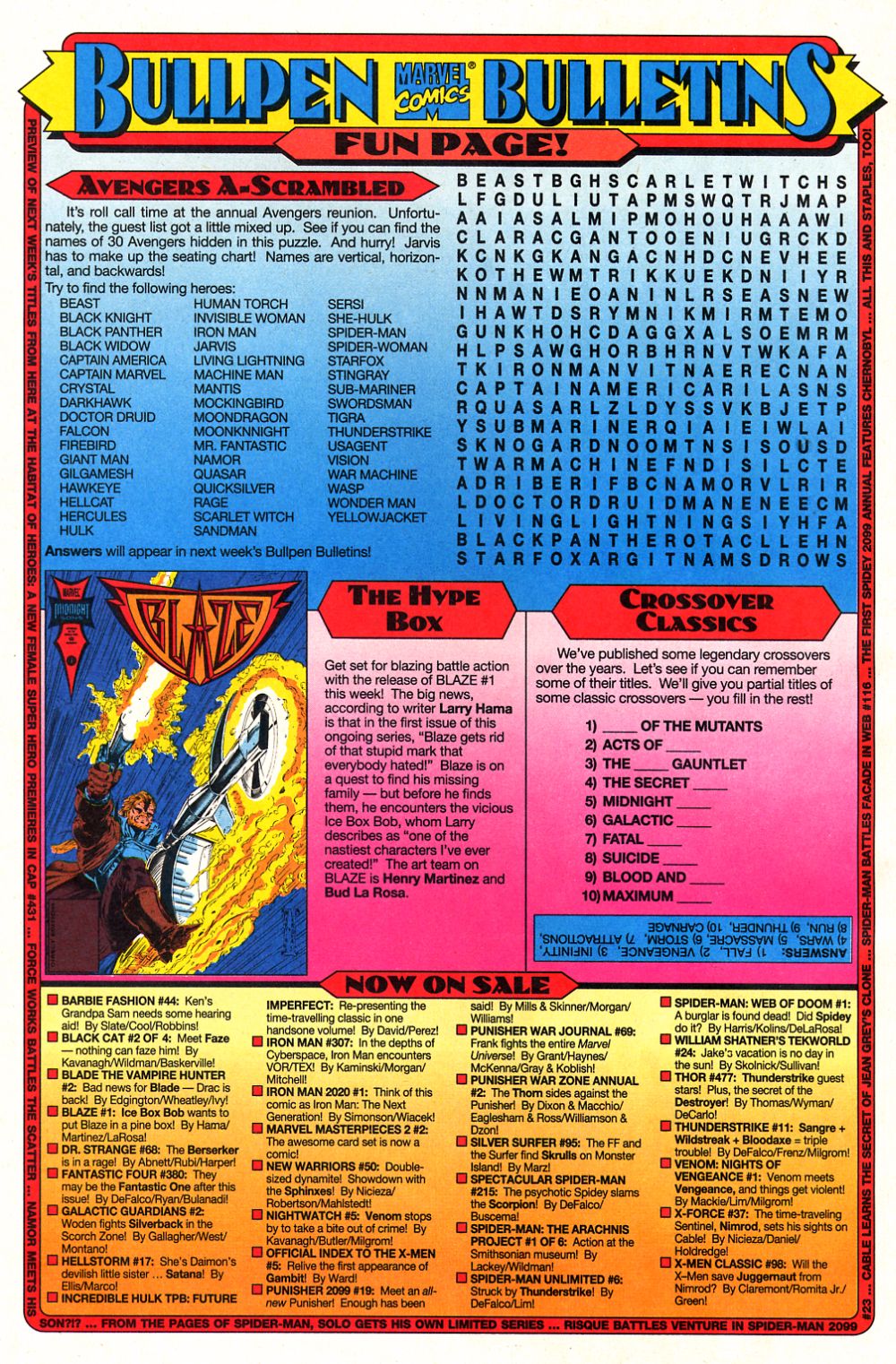 Read online Blaze comic -  Issue #1 - 9